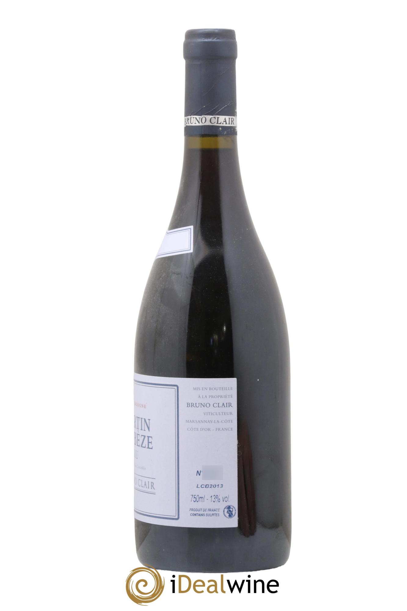 Chambertin Clos de Bèze Grand Cru Bruno Clair (Domaine) 2013 - Lot de 1 bouteille - 1