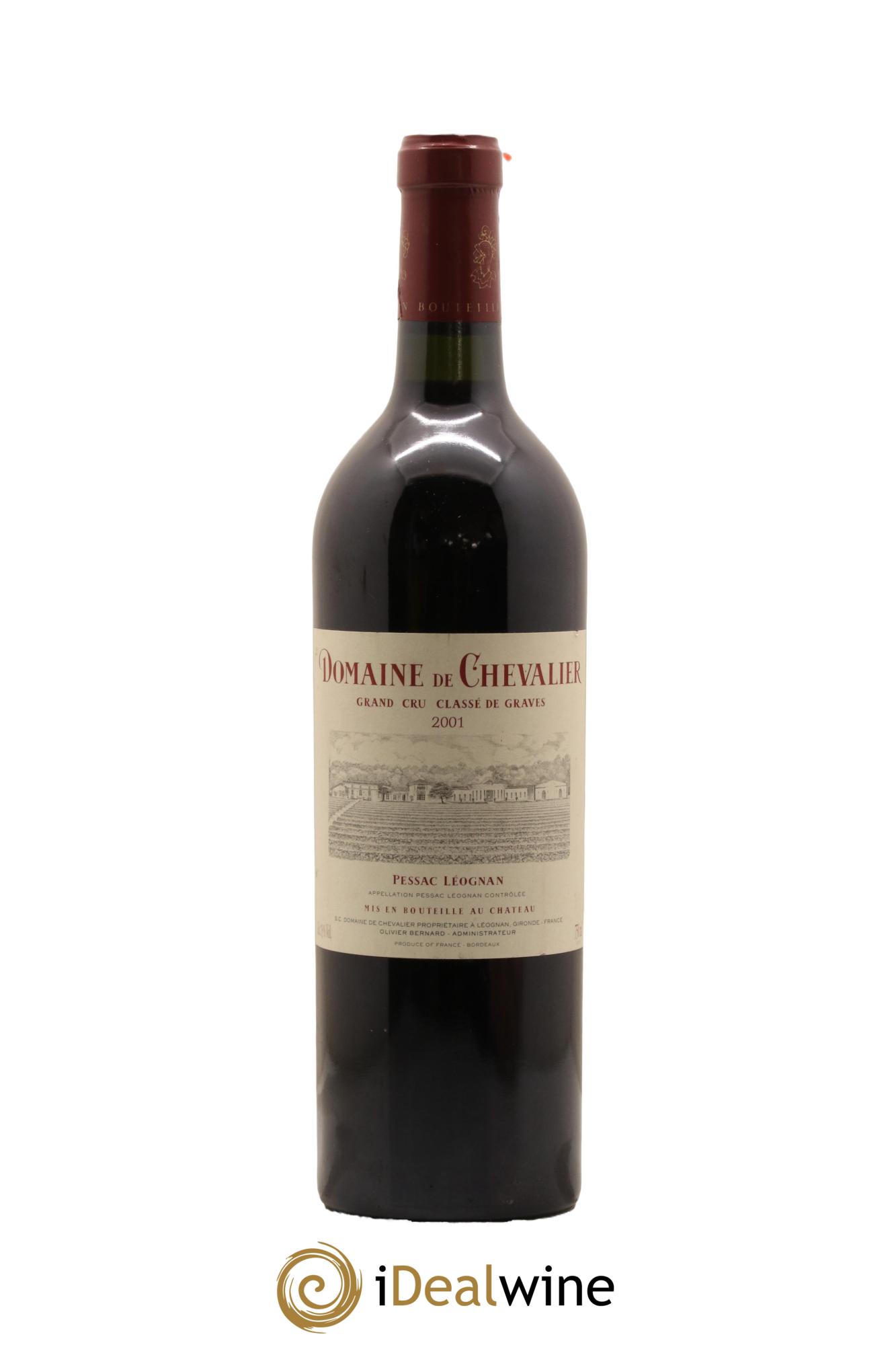 Domaine de Chevalier Cru Classé de Graves 2001 - Lot de 1 bouteille - 0