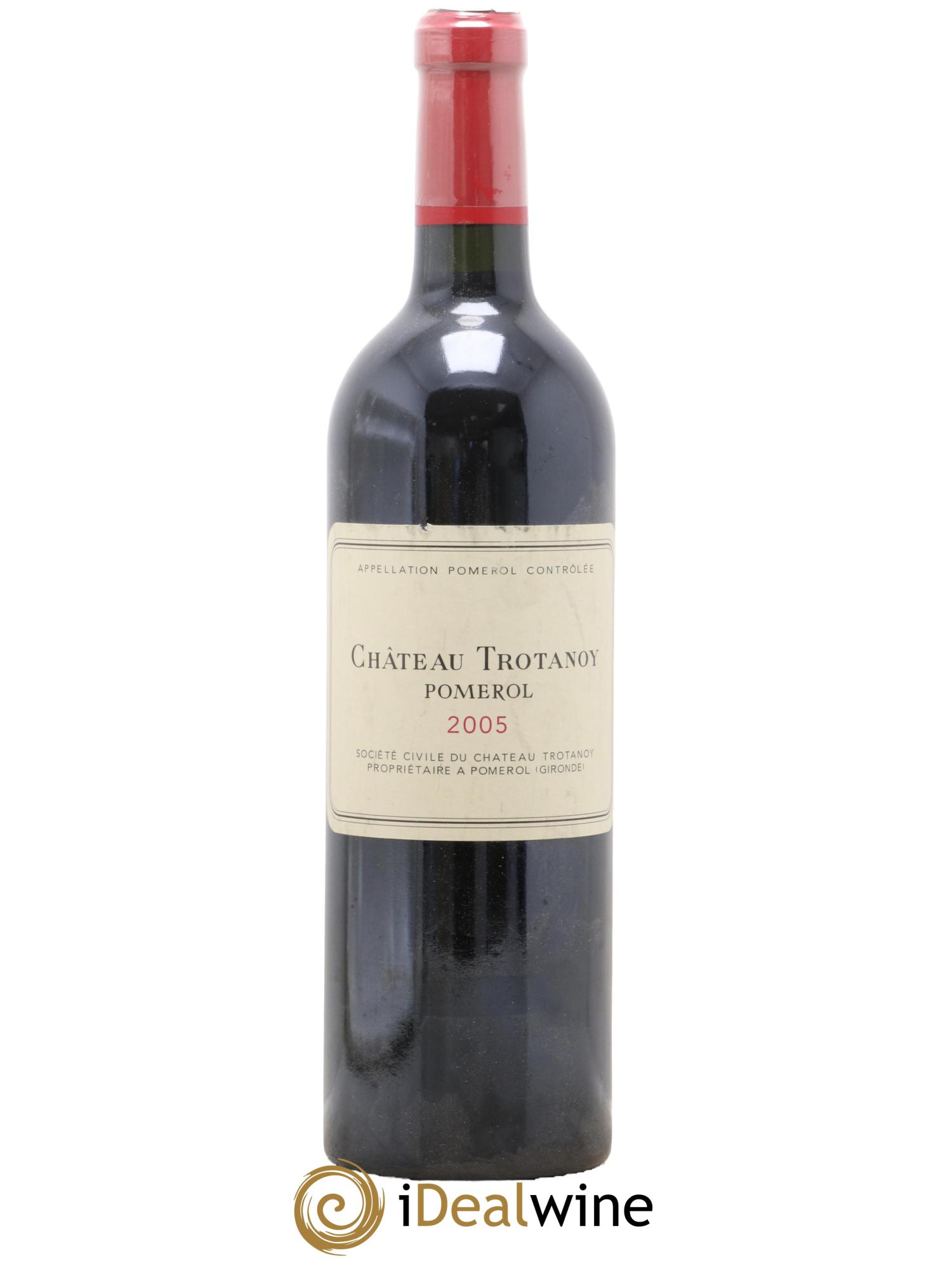 Château Trotanoy 2005 - Lot de 1 bouteille - 0