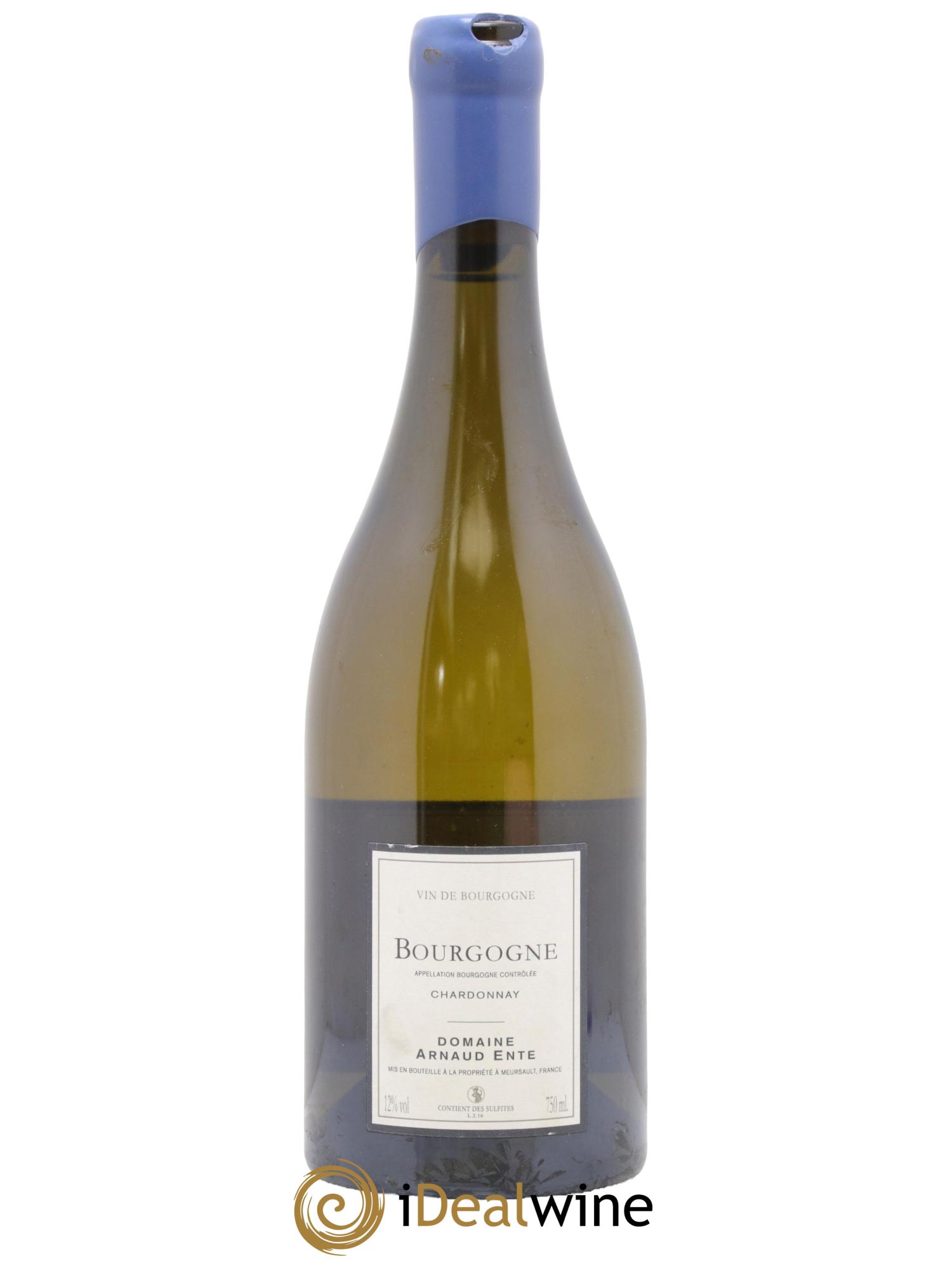 Bourgogne Chardonnay Arnaud Ente 2016 - Lot de 1 bouteille - 1