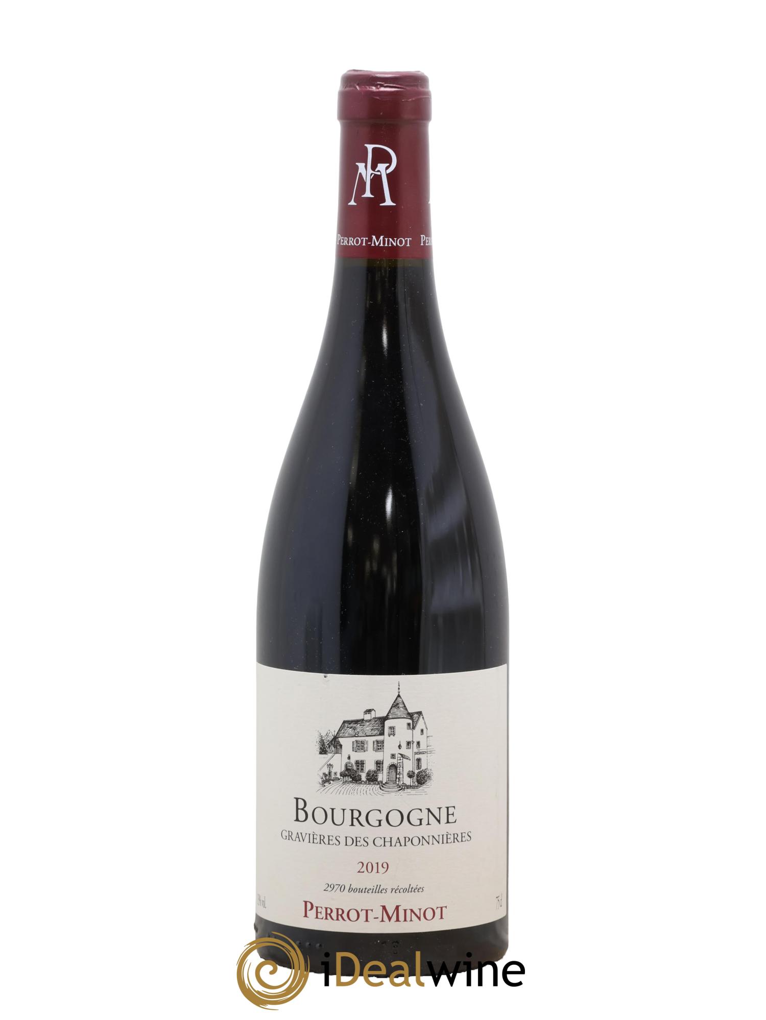 Bourgogne Gravières des Chaponnières Perrot-Minot 2019 - Lot de 1 bouteille - 0