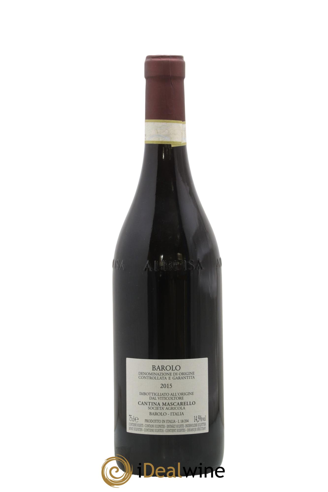 Barolo DOCG Bartolo Mascarello 2015 - Lotto di 1 bottiglia - 1