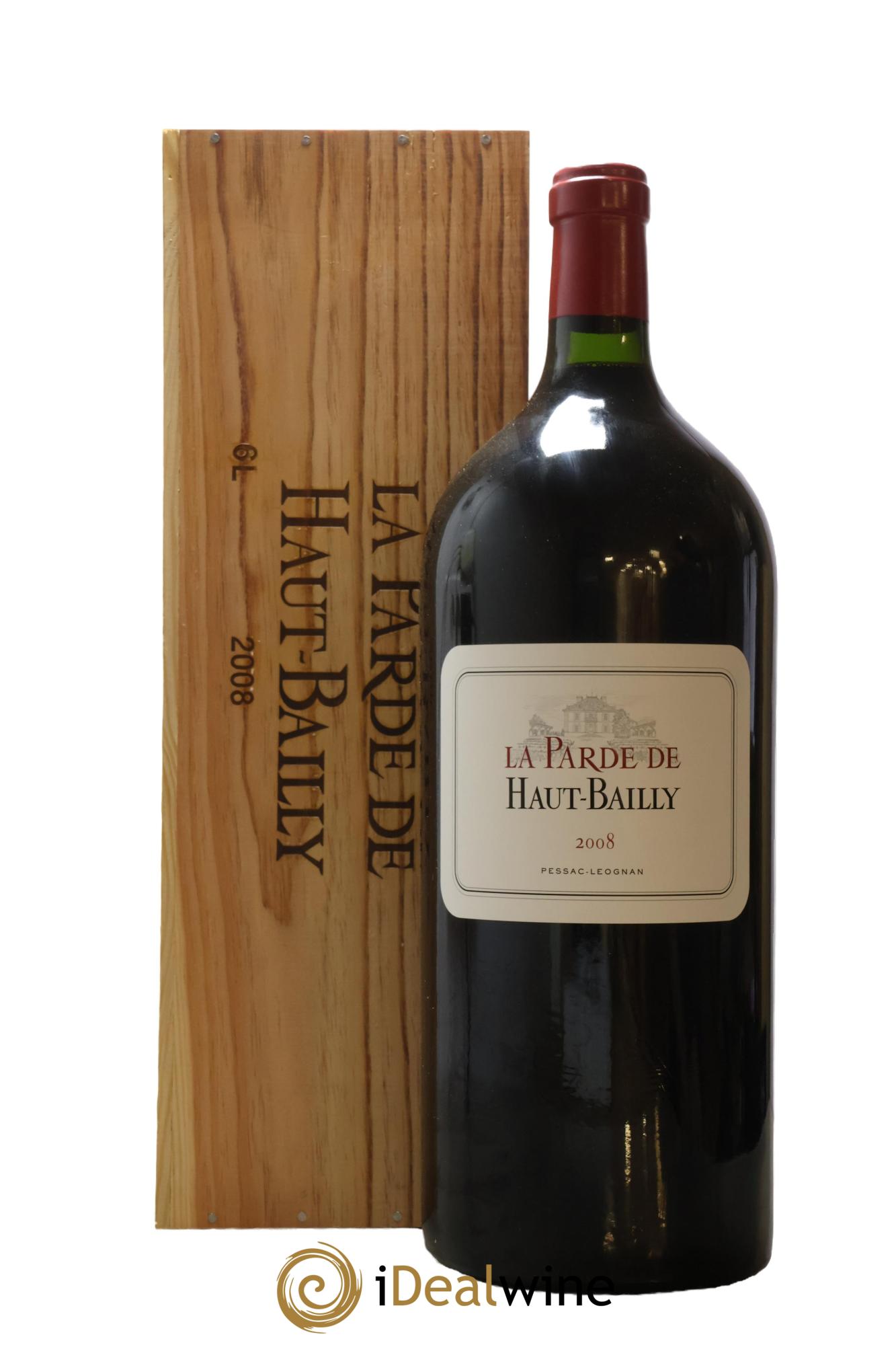 Haut Bailly II (Anciennement La Parde de Haut-Bailly) Second Vin 2008 - Lot de 1 impériale - 1