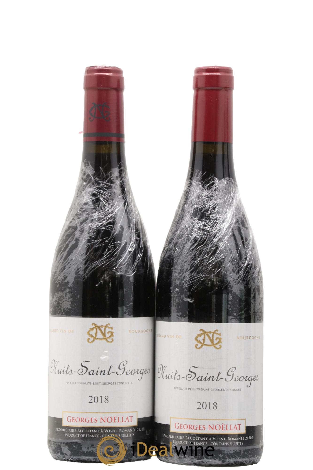 Nuits-Saint-Georges Georges Noëllat 2018 - Lot de 2 bouteilles - 0