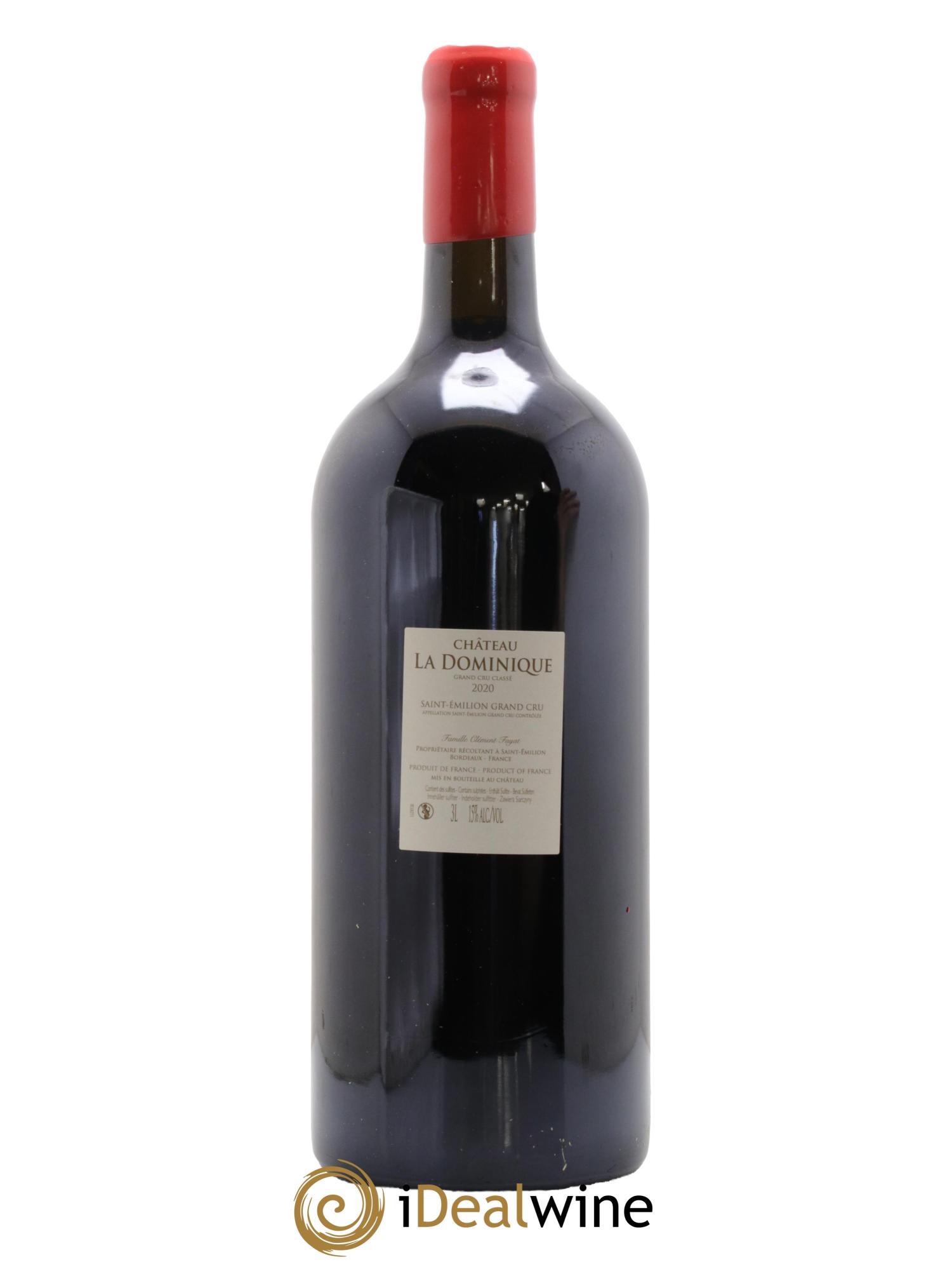 Château la Dominique Grand Cru Classé 2020 - Posten von 1 Doppel-Magnum - 1