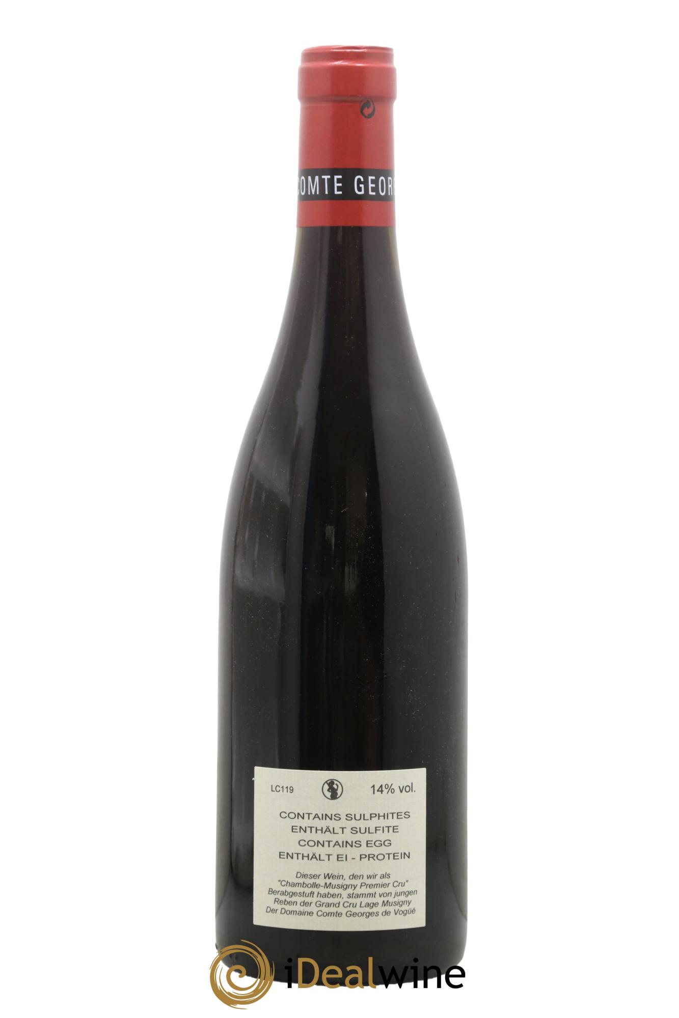 Chambolle-Musigny 1er Cru Comte Georges de Vogüé 2019 - Lot de 1 bouteille - 1