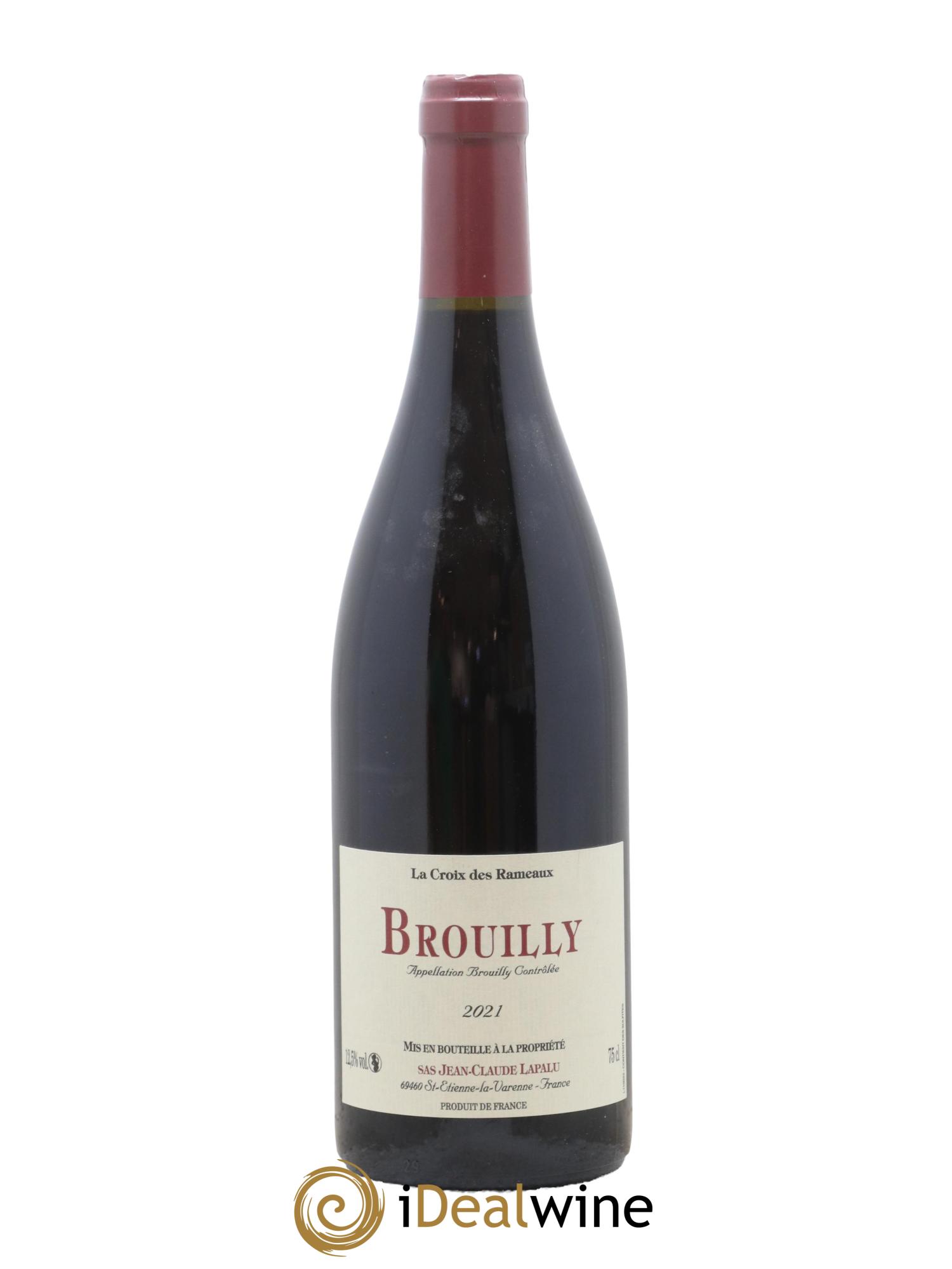 Brouilly La Croix des Rameaux Jean-Claude Lapalu 2021 - Lot de 1 bouteille - 0