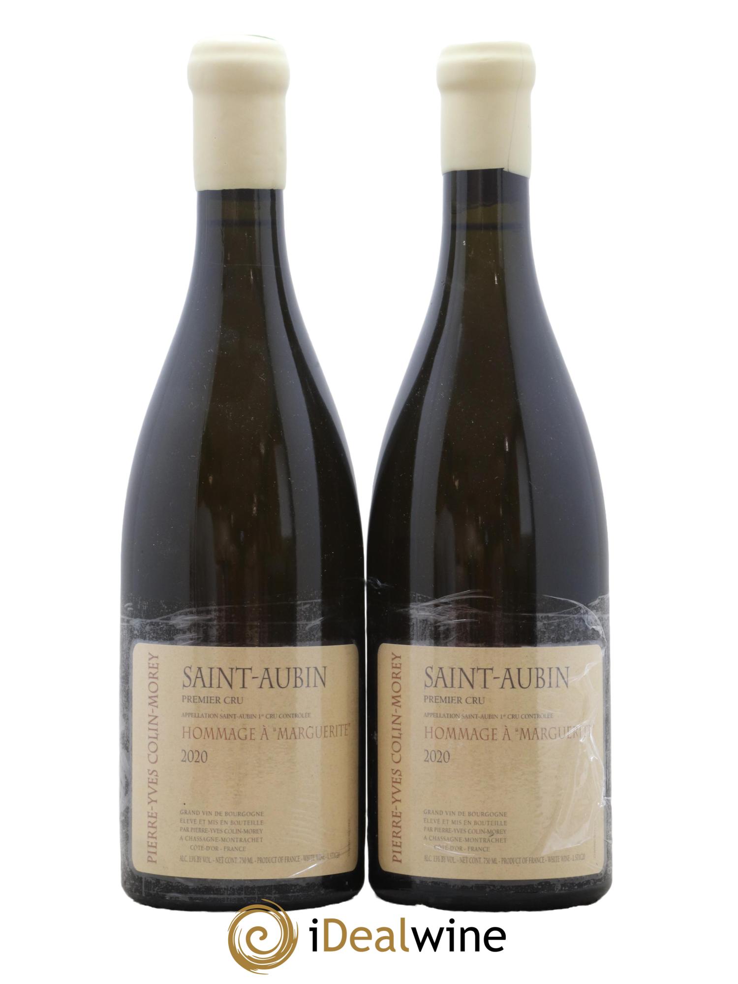 Saint-Aubin 1er Cru Hommage à Marguerite Pierre-Yves Colin Morey 2020 - Posten von 2 Flaschen - 0