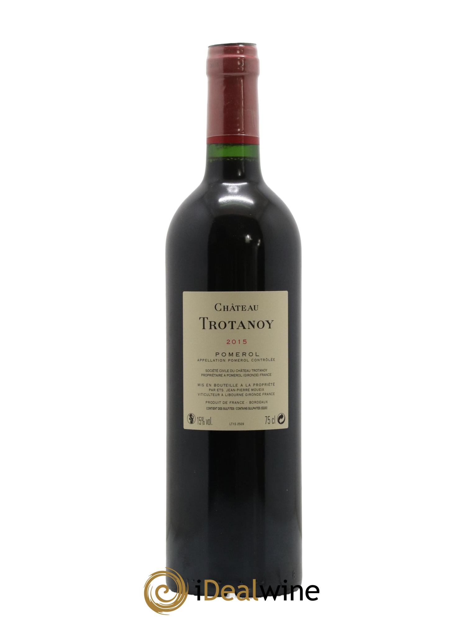 Château Trotanoy 2015 - Posten von 1 Flasche - 2