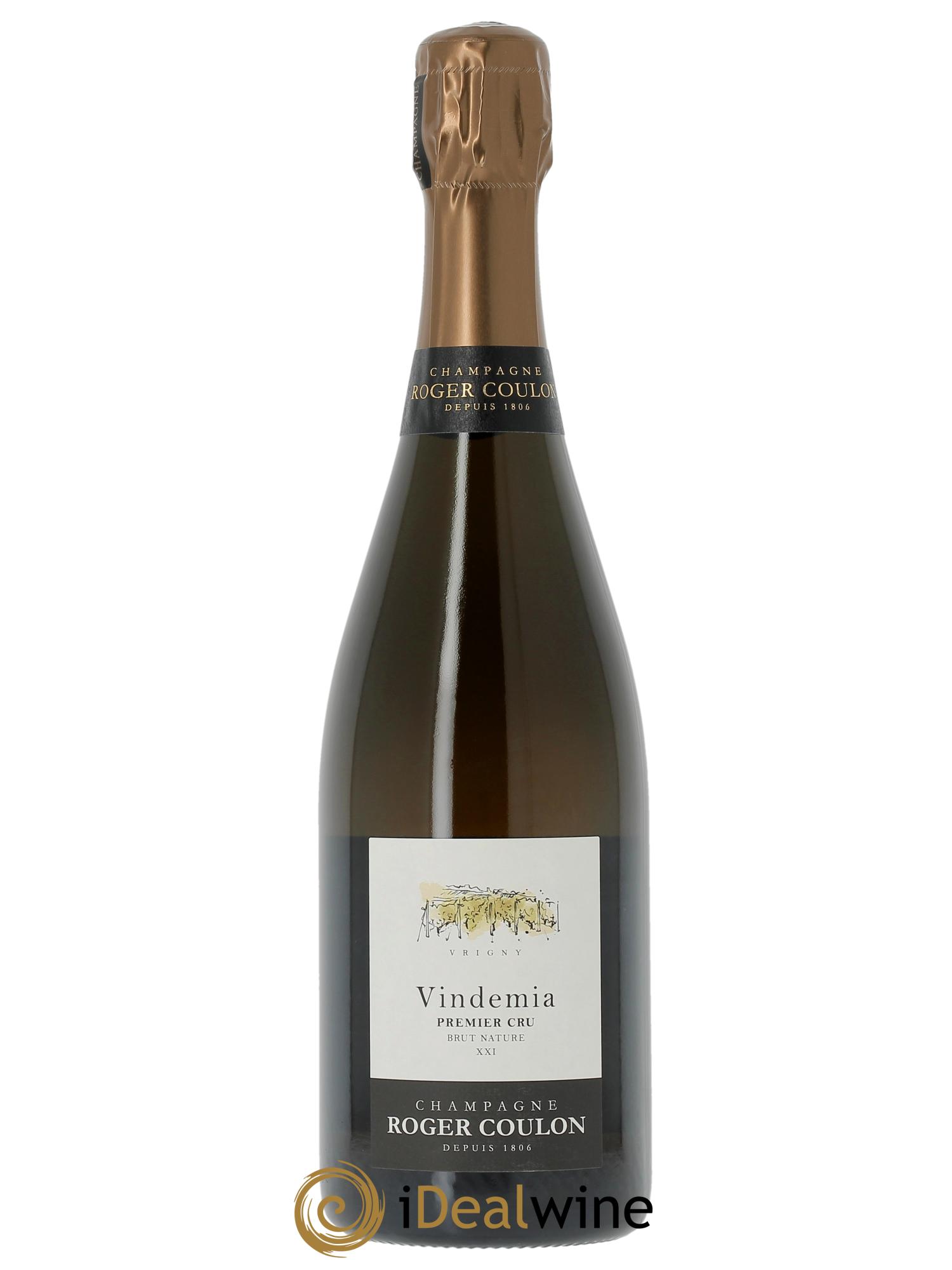 Vindemia Brut Nature Roger Coulon  - Lot de 1 bouteille - 0