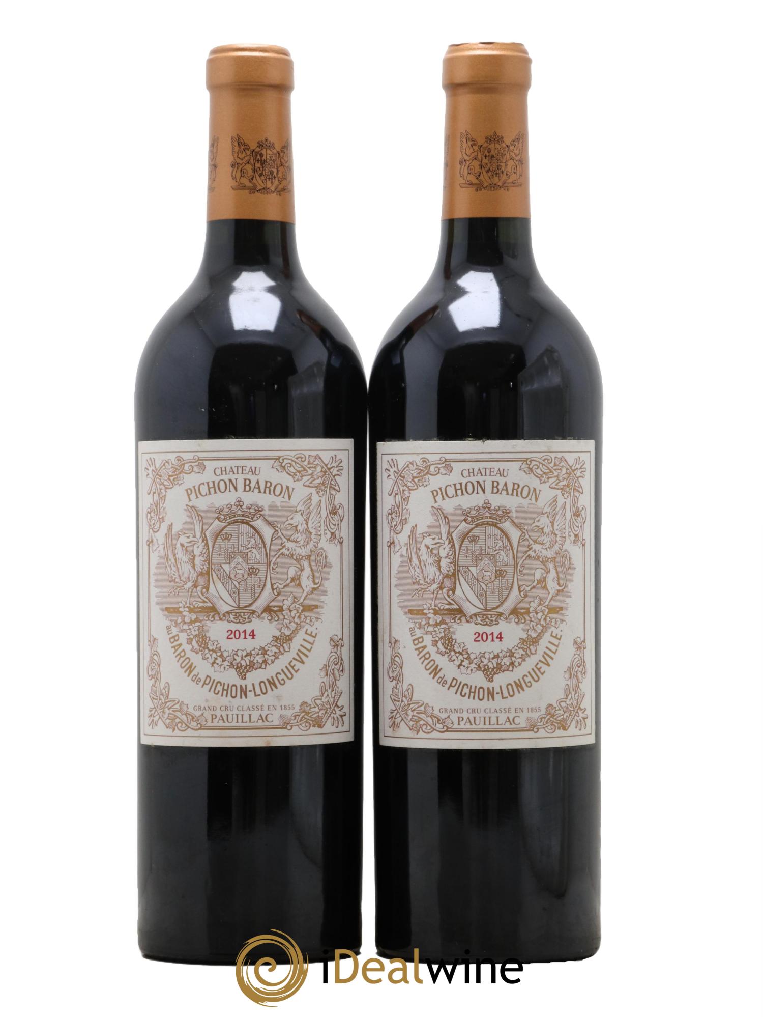 Pichon Longueville Baron 2ème Grand Cru Classé 2014 - Lot de 1 bouteille - 0
