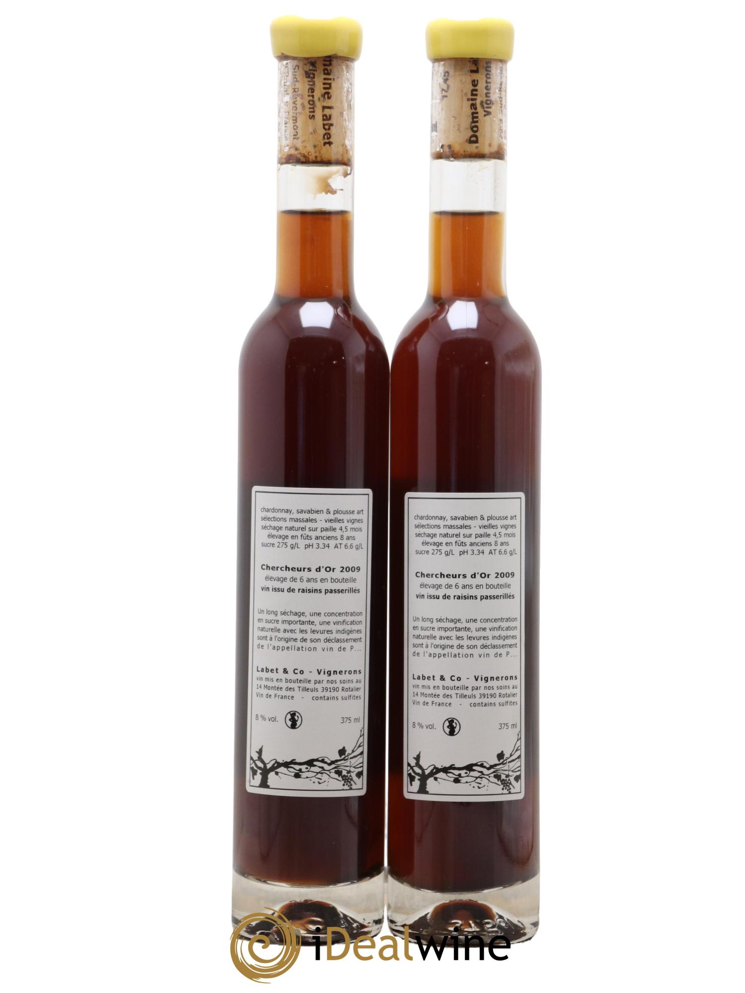 Vin de France Chercheurs d'Or Domaine Labet - Lotto di 2 mezze bottiglie - 1