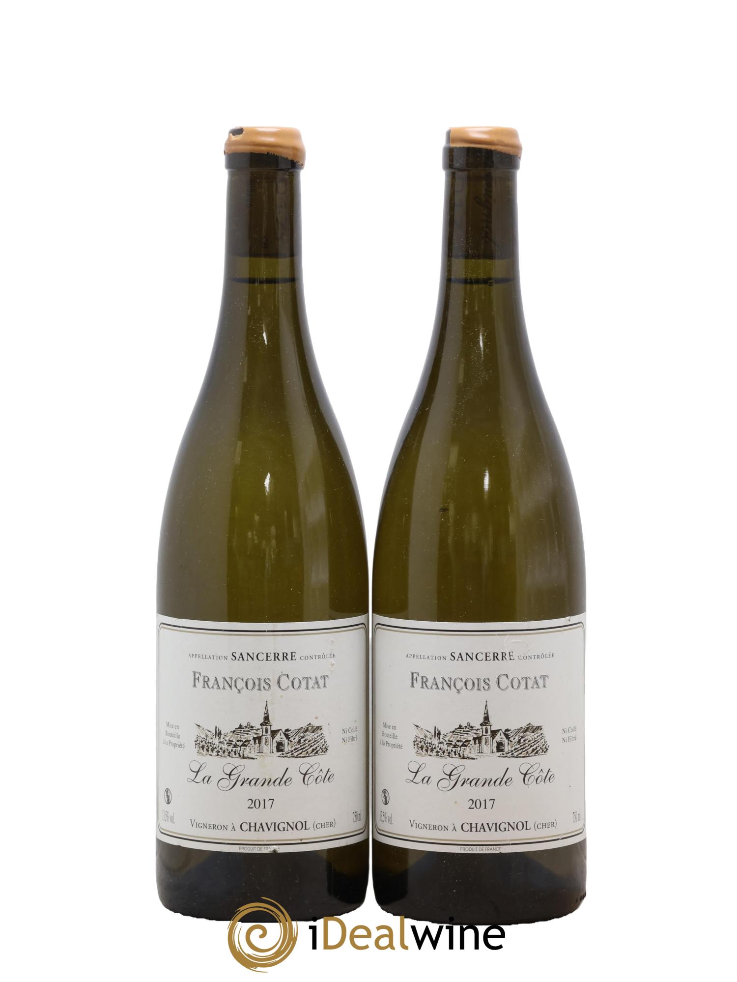 Sancerre La Grande Côte François Cotat 2017 - Lot of 2 bottles - 0