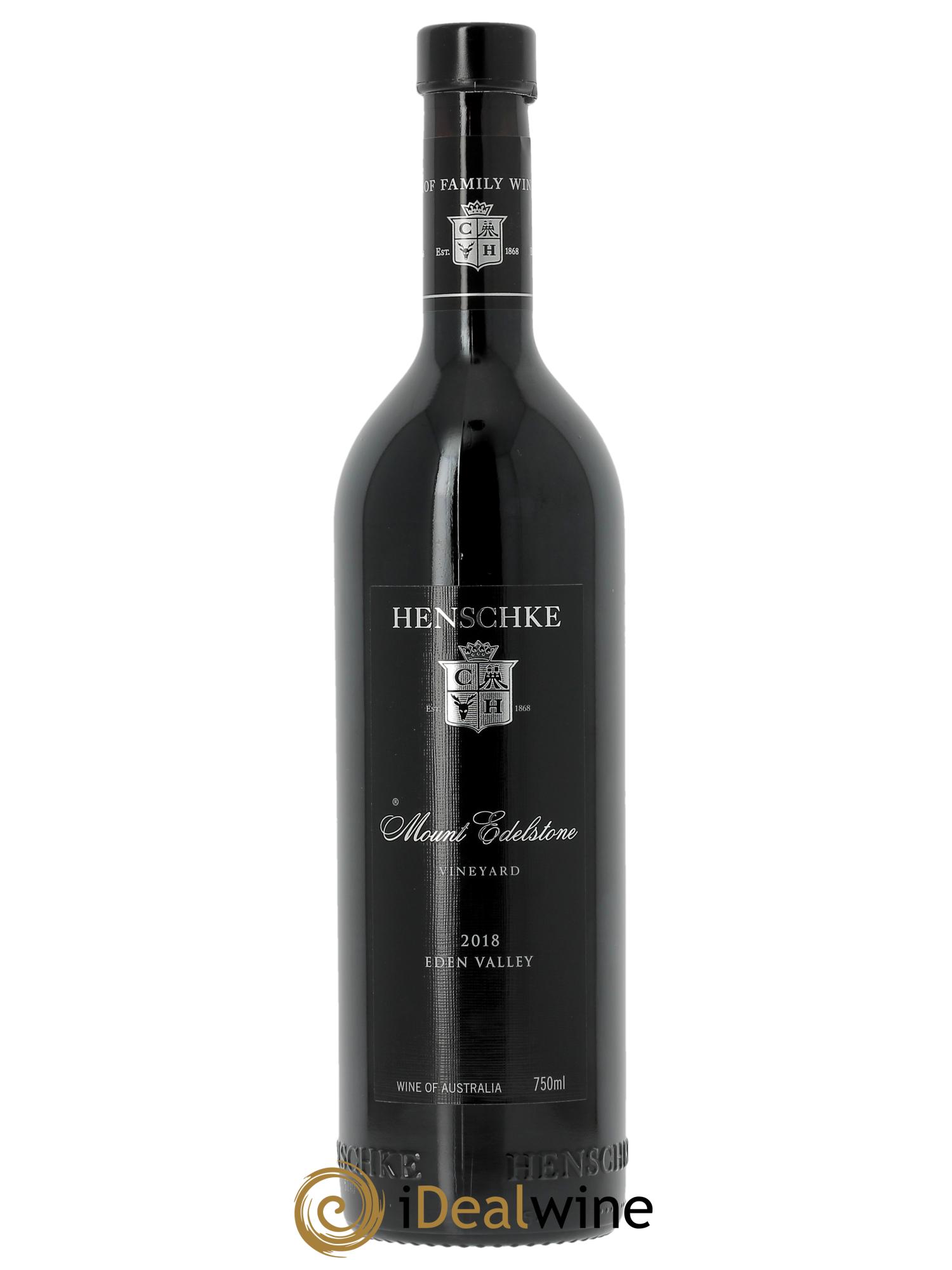 Eden Valley Mount Edelstone Shiraz  Henschke 2018 - Lot de 1 bouteille - 1