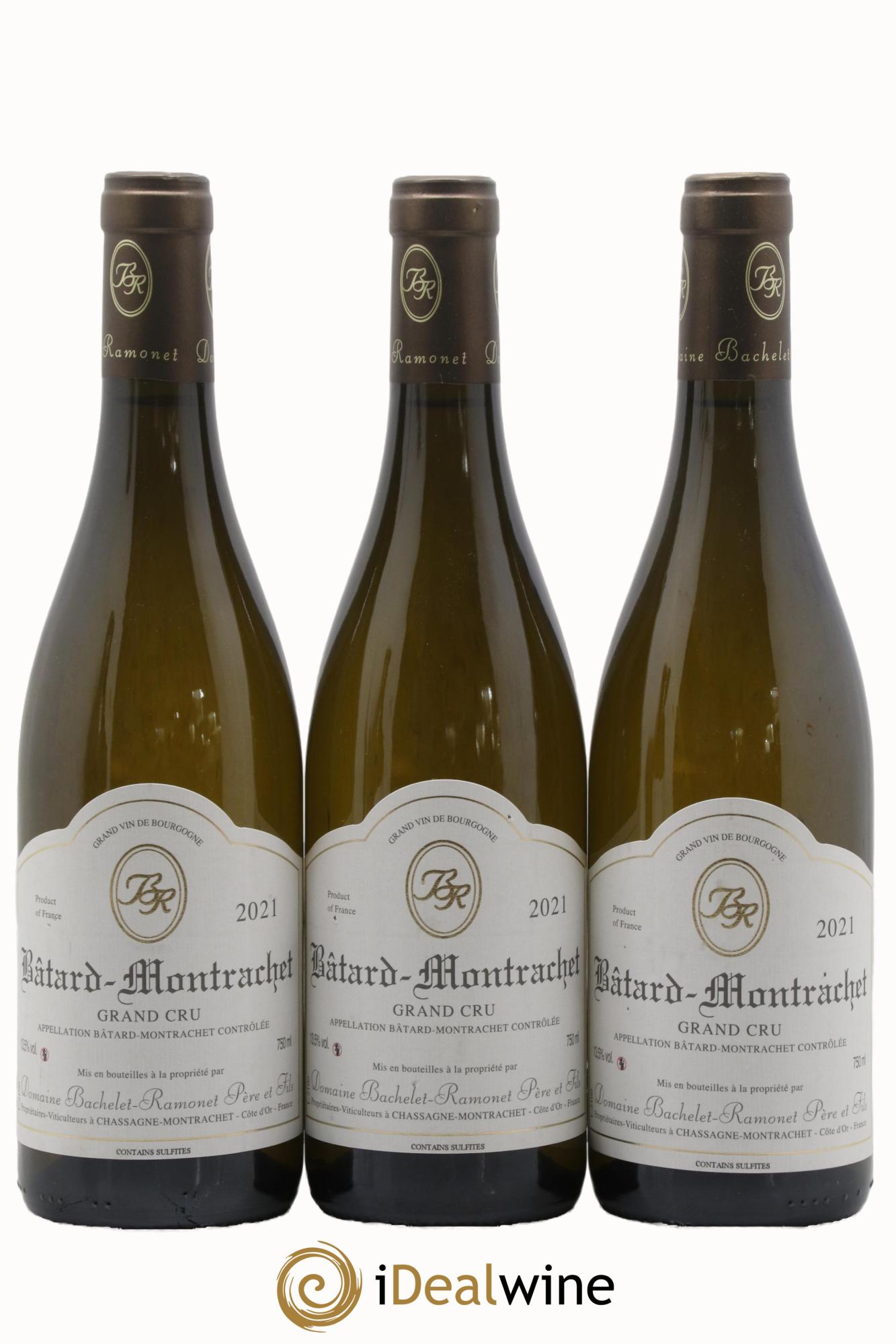 Bâtard-Montrachet Grand Cru Bachelet-Ramonet (Domaine) 2021 - Lot of 3 bottles - 0