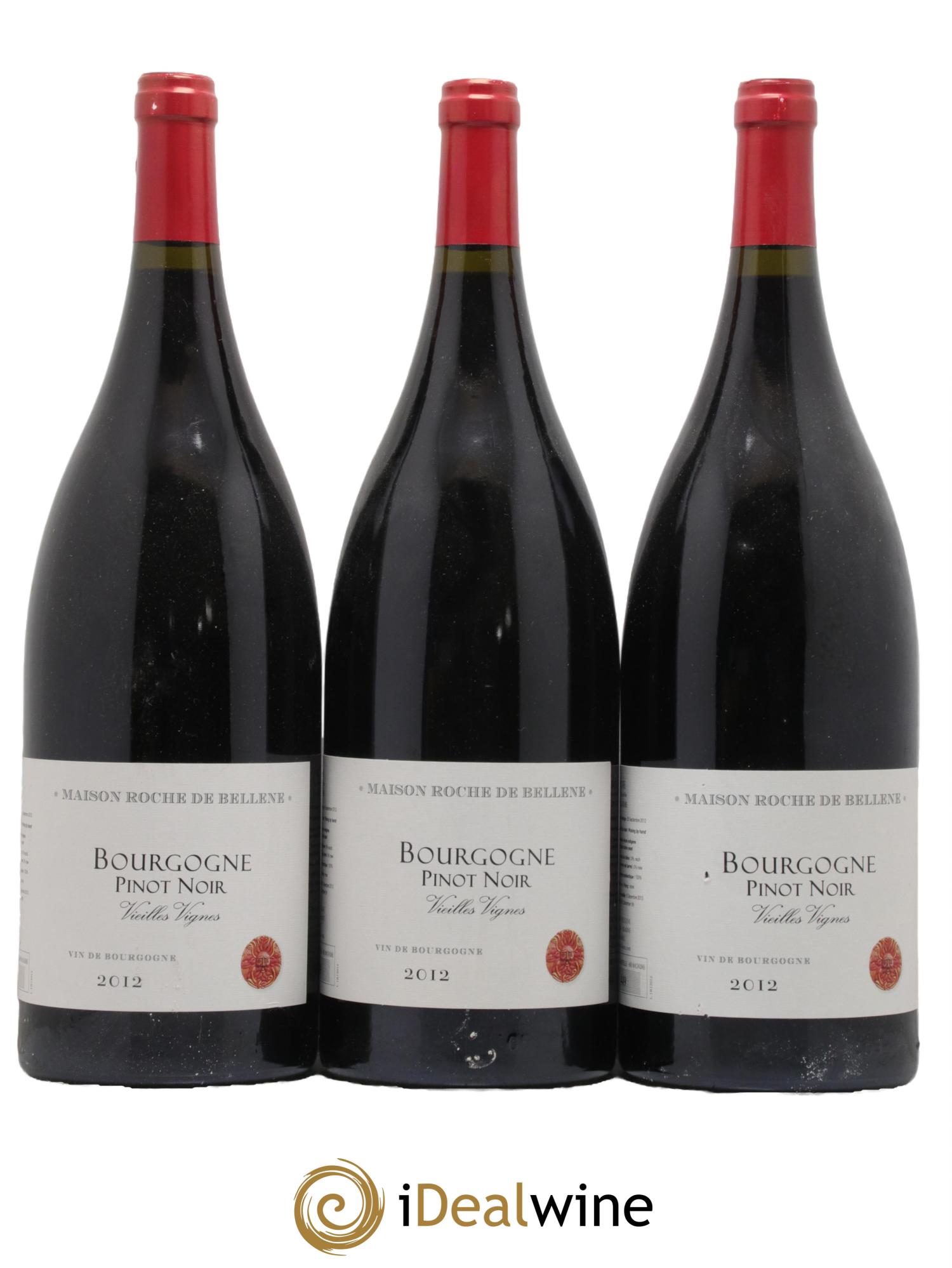 Bourgogne Pinot Noir Maison Roche De Bellene 2012 - Lot de 3 magnums - 0
