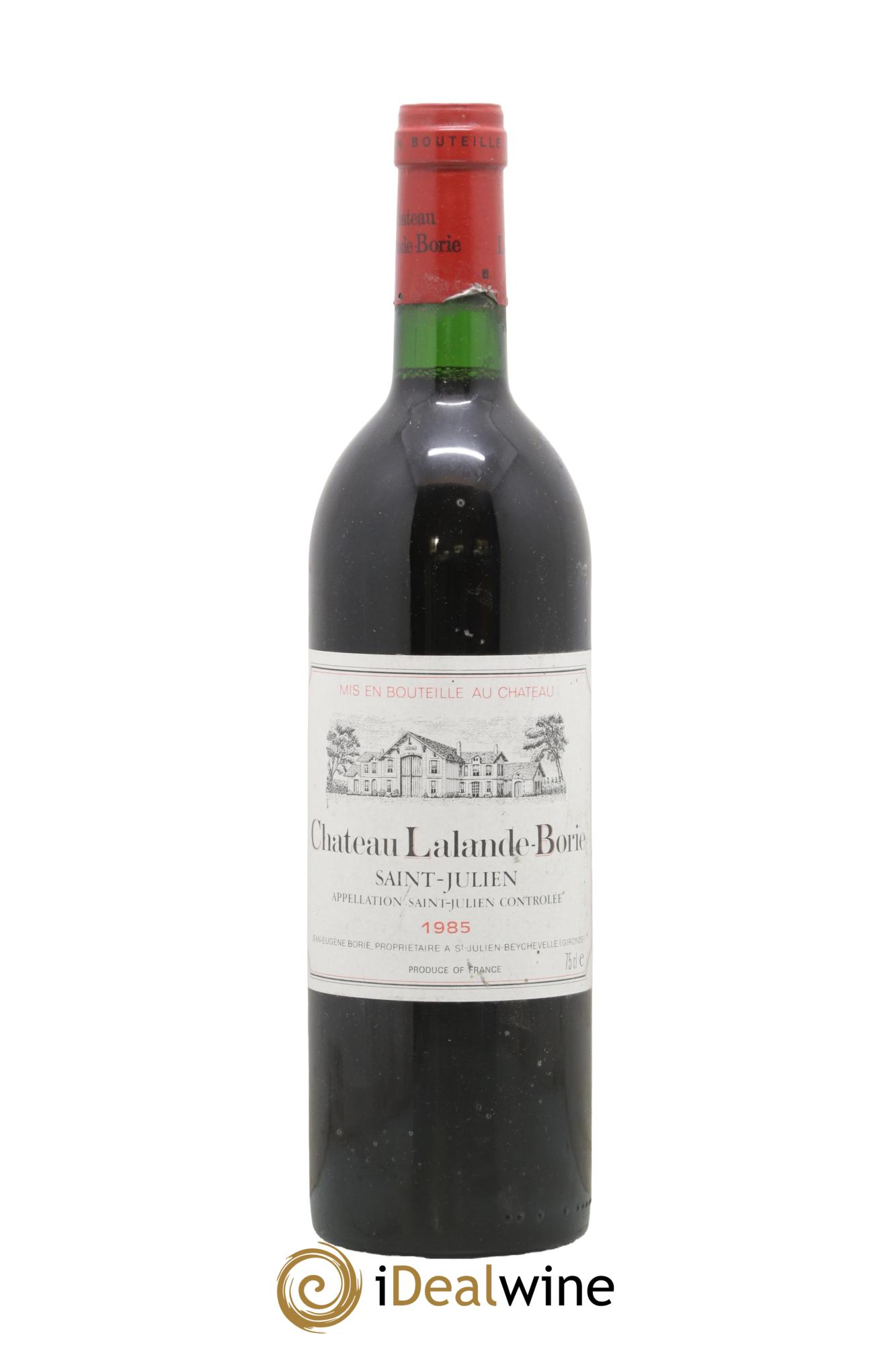 Château Lalande Borie 1985 - Lot de 1 bouteille - 0