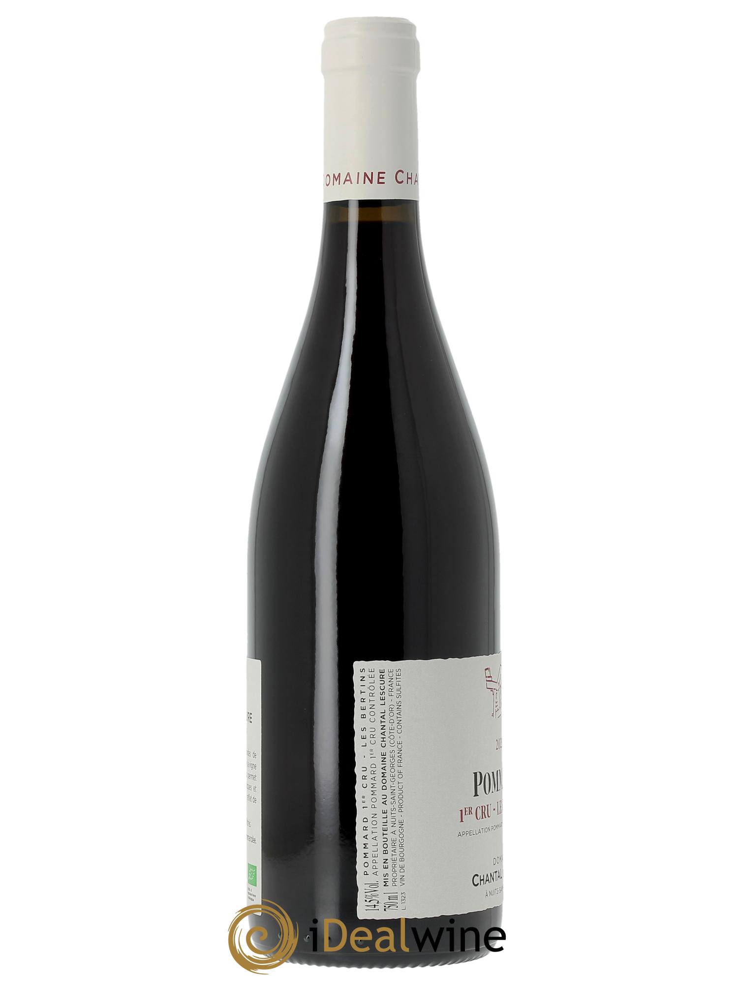 Pommard 1er Cru Les Bertins Chantal Lescure  2023 - Lot de 1 bouteille - 1