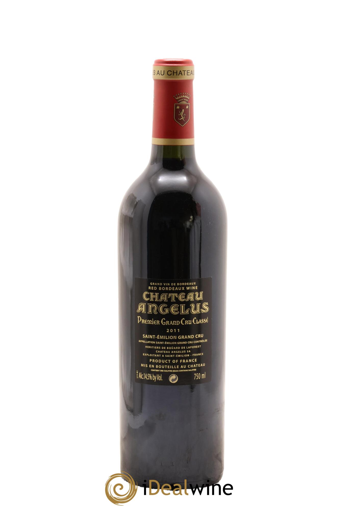 Château Angélus 1er Grand Cru Classé A 2011 - Posten von 1 Flasche - 1