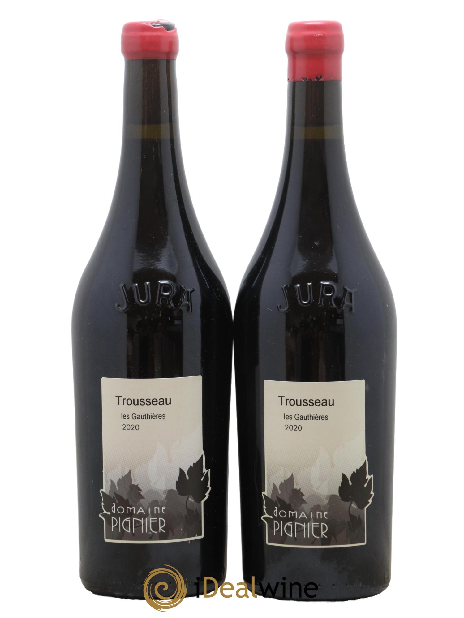 Côtes du Jura Les Gauthieres Domaine Pignier 2020 - Lot de 2 bouteilles - 0