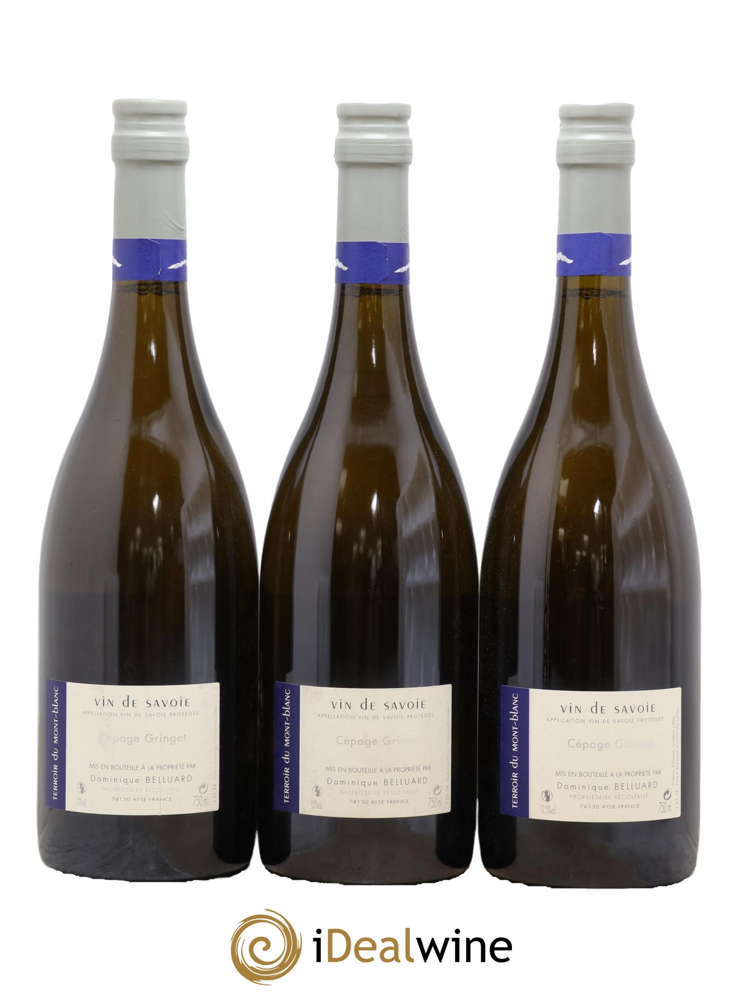 Vin de Savoie Le Feu Domaine Belluard 2017 - Lot de 3 bouteilles - 1