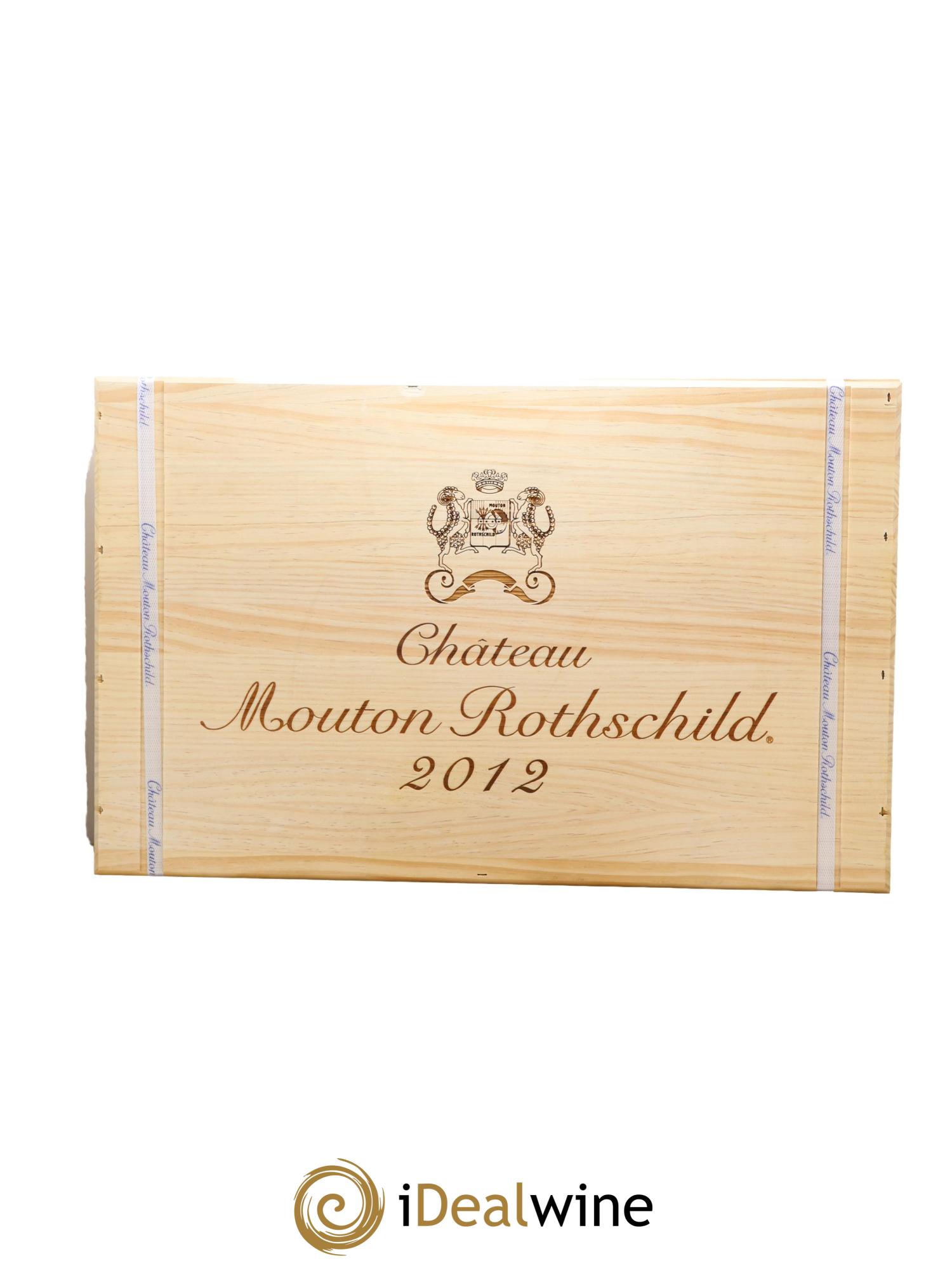 Château Mouton Rothschild 1er Grand Cru Classé 2012 - Lot de 6 bouteilles - 6