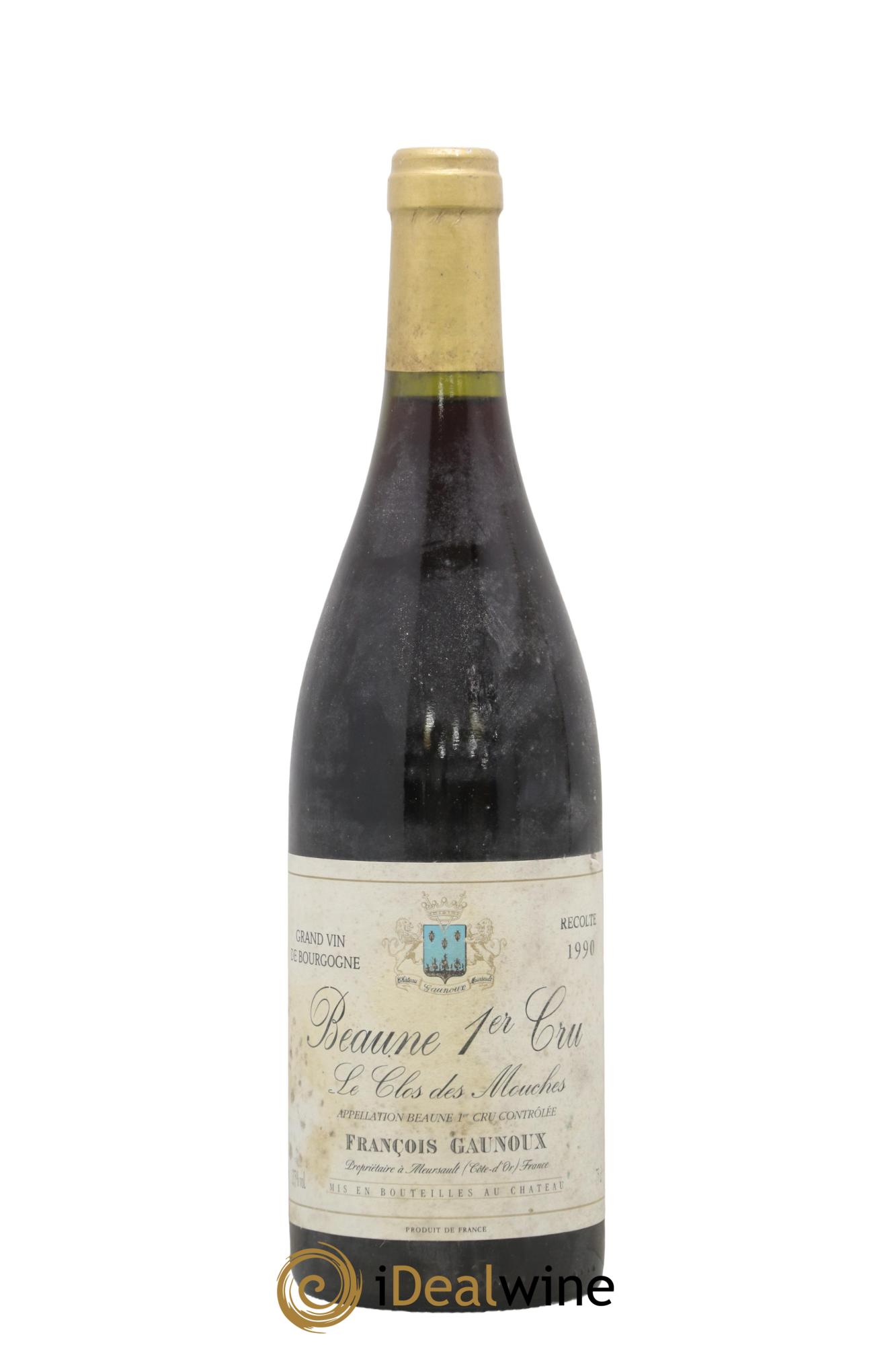 Beaune 1er Cru Clos des Mouches François Gaunoux (Domaine) 1990 - Lot de 1 bouteille - 0