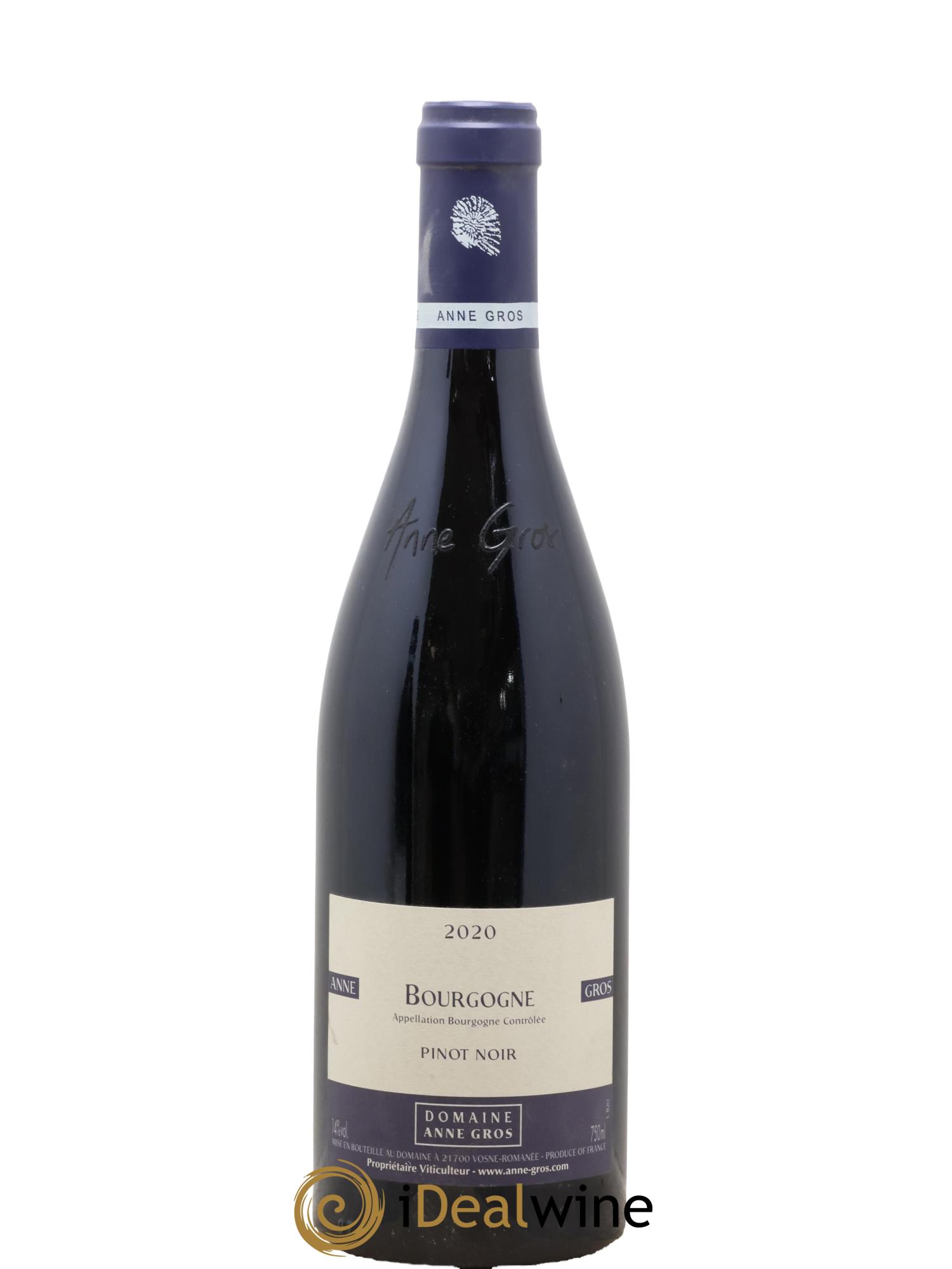 Bourgogne Pinot Noir Anne Gros 2020 - Lotto di 1 bottiglia - 0