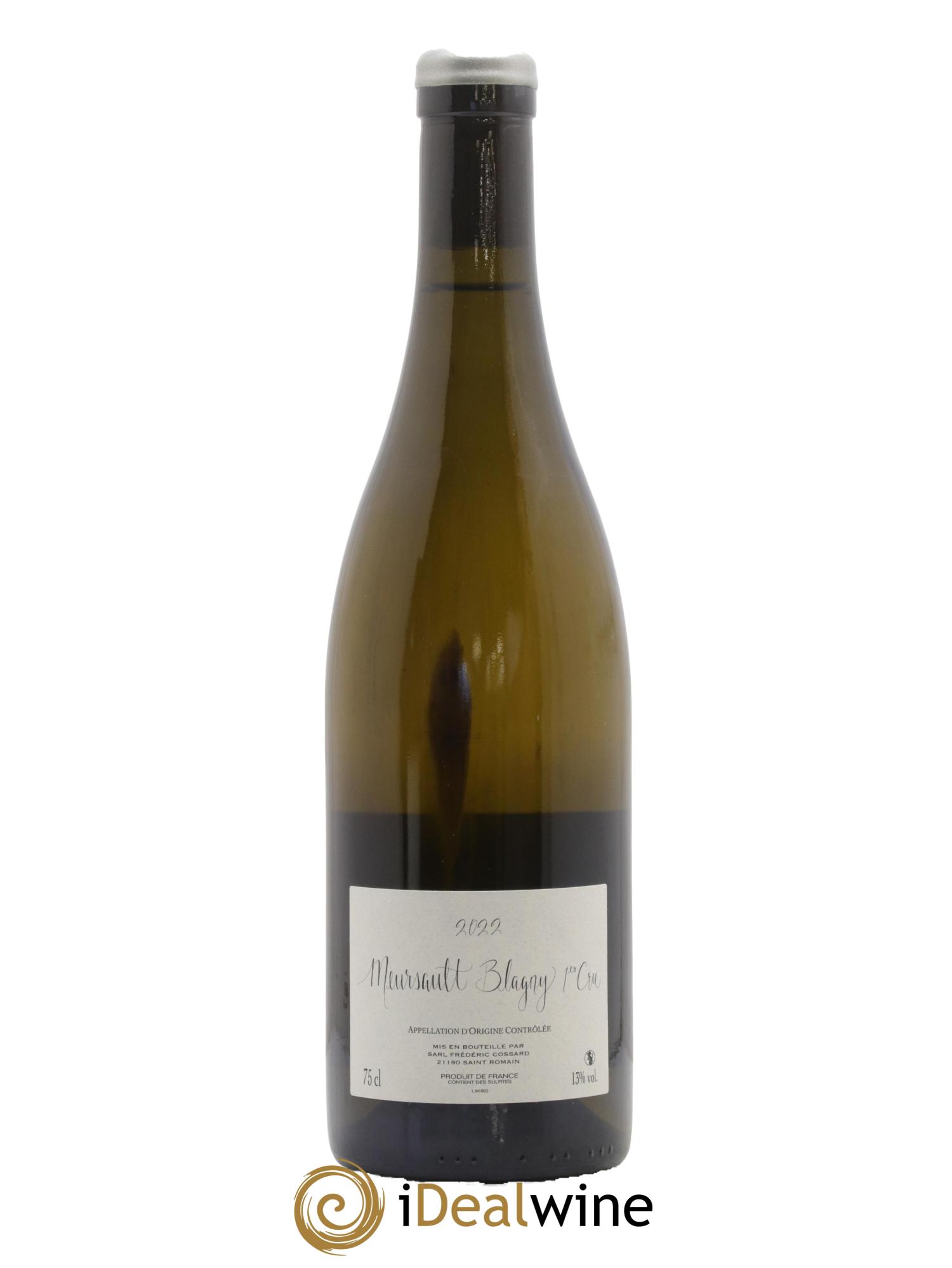 Meursault 1er Cru Blagny Fraté Frédéric Cossard Blagny Fraté Frédéric Cossard 2022 - Lot of 1 bottle - 1