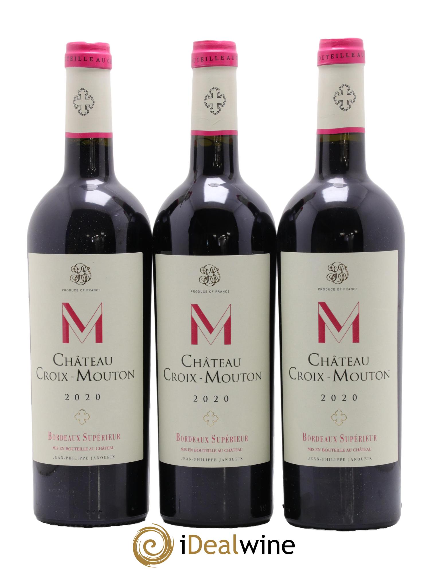 Château Croix Mouton 2020 - Lot de 3 bouteilles - 0