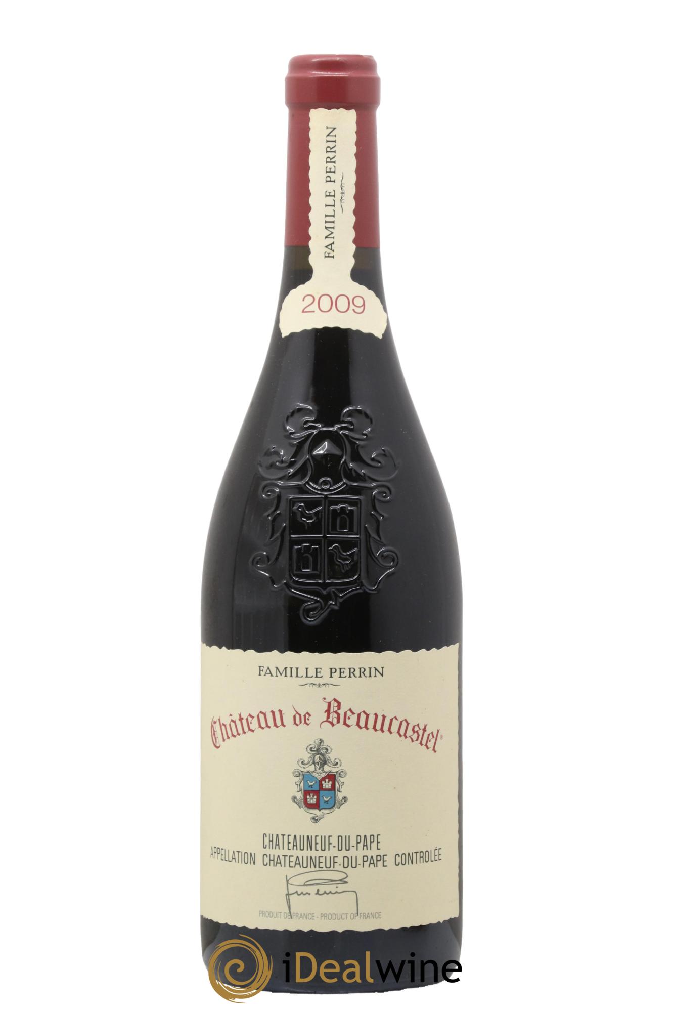 Châteauneuf-du-Pape Château de Beaucastel Famille Perrin 2009 - Lot de 1 bouteille - 0
