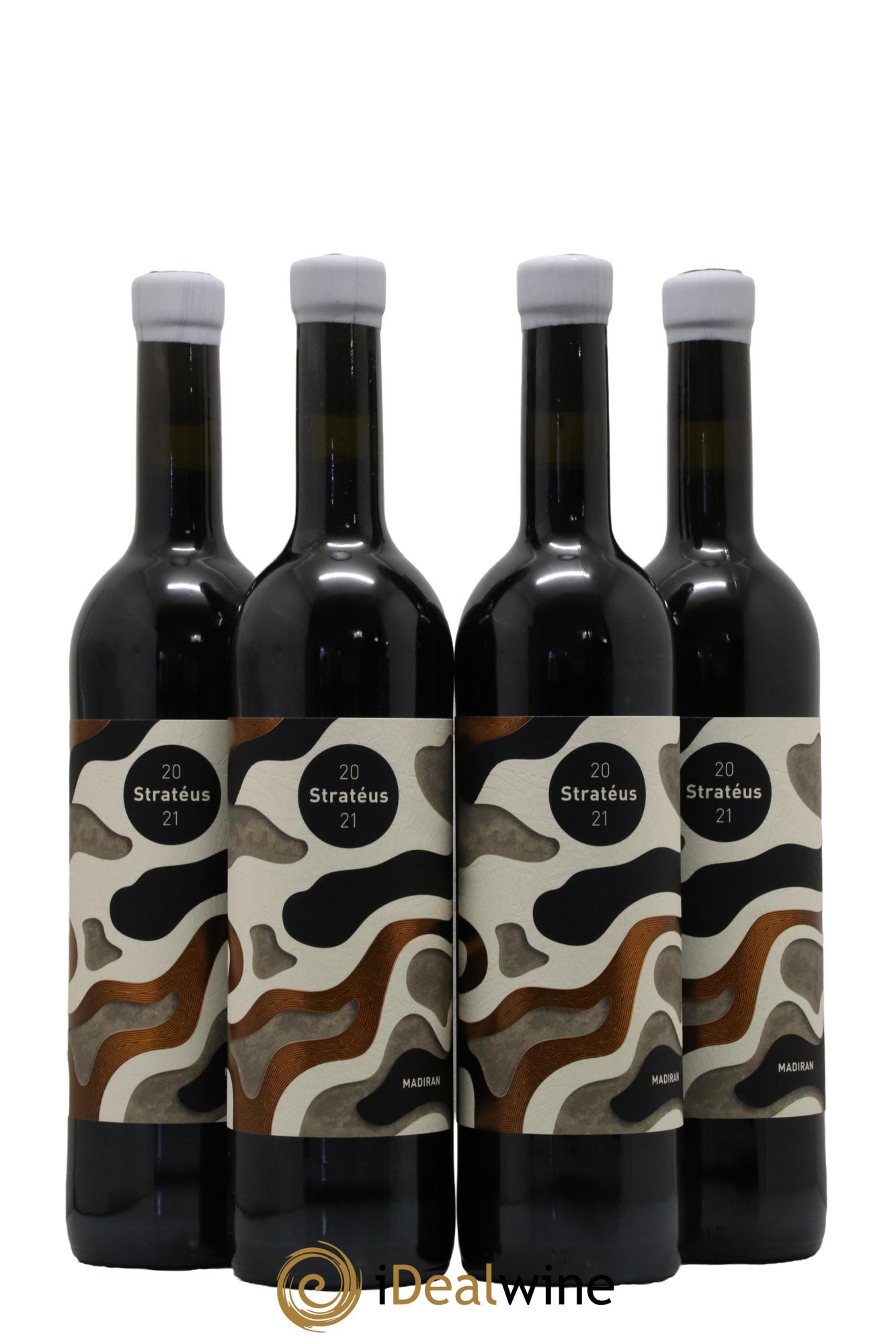 Madiran Strateus Simon Ribert 2021 - Lot of 4 bottles - 0