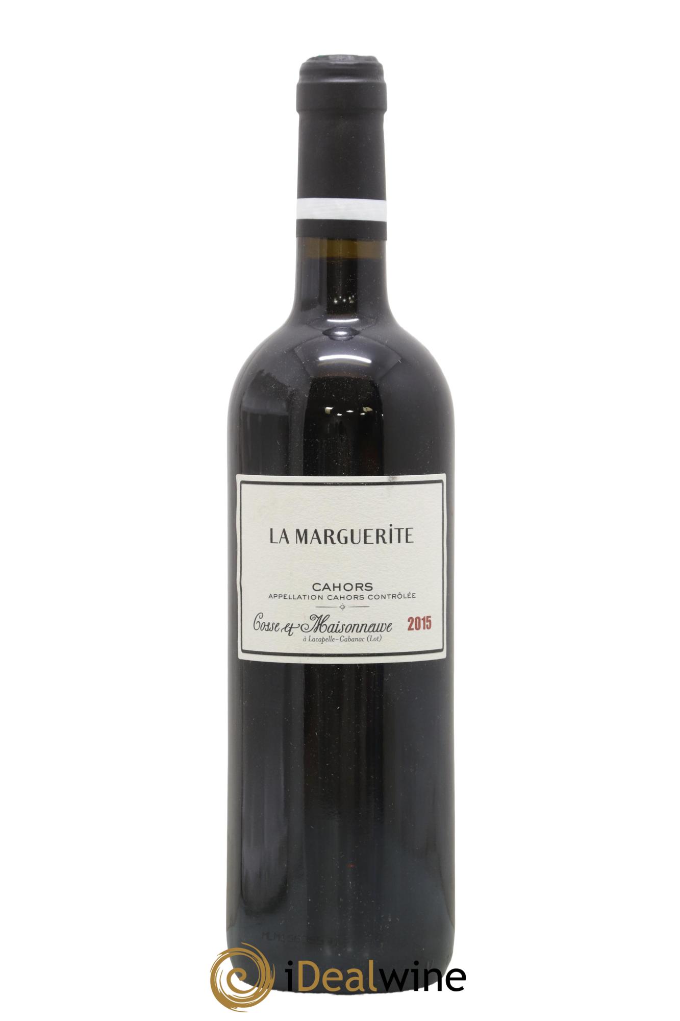 Cahors La Marguerite Cosse-Maisonneuve (Domaine) 2015 - Lot de 1 bouteille - 0