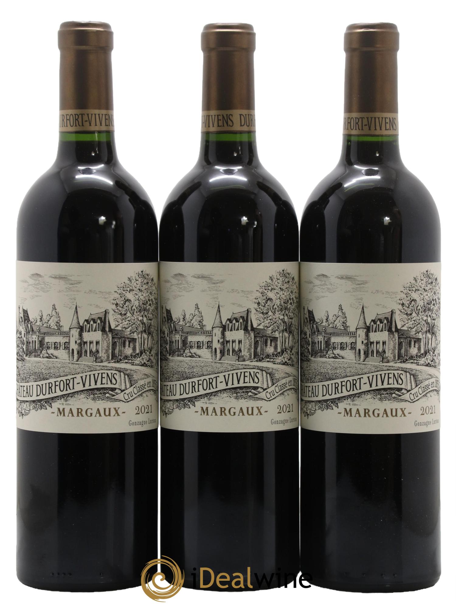 Château Durfort Vivens 2ème Grand Cru Classé 2021 - Lotto di 6 bottiglie - 2