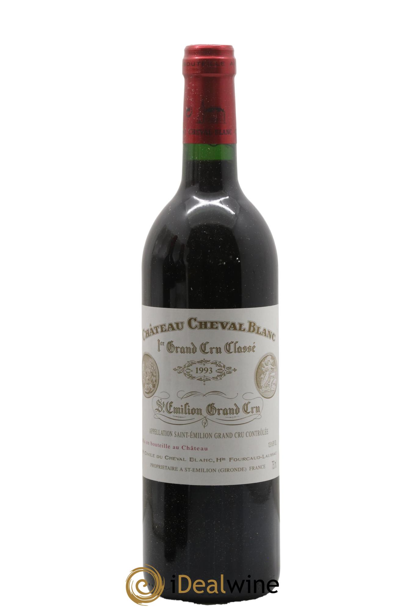 Château Cheval Blanc 1er Grand Cru Classé A 1993 - Posten von 1 Flasche - 0