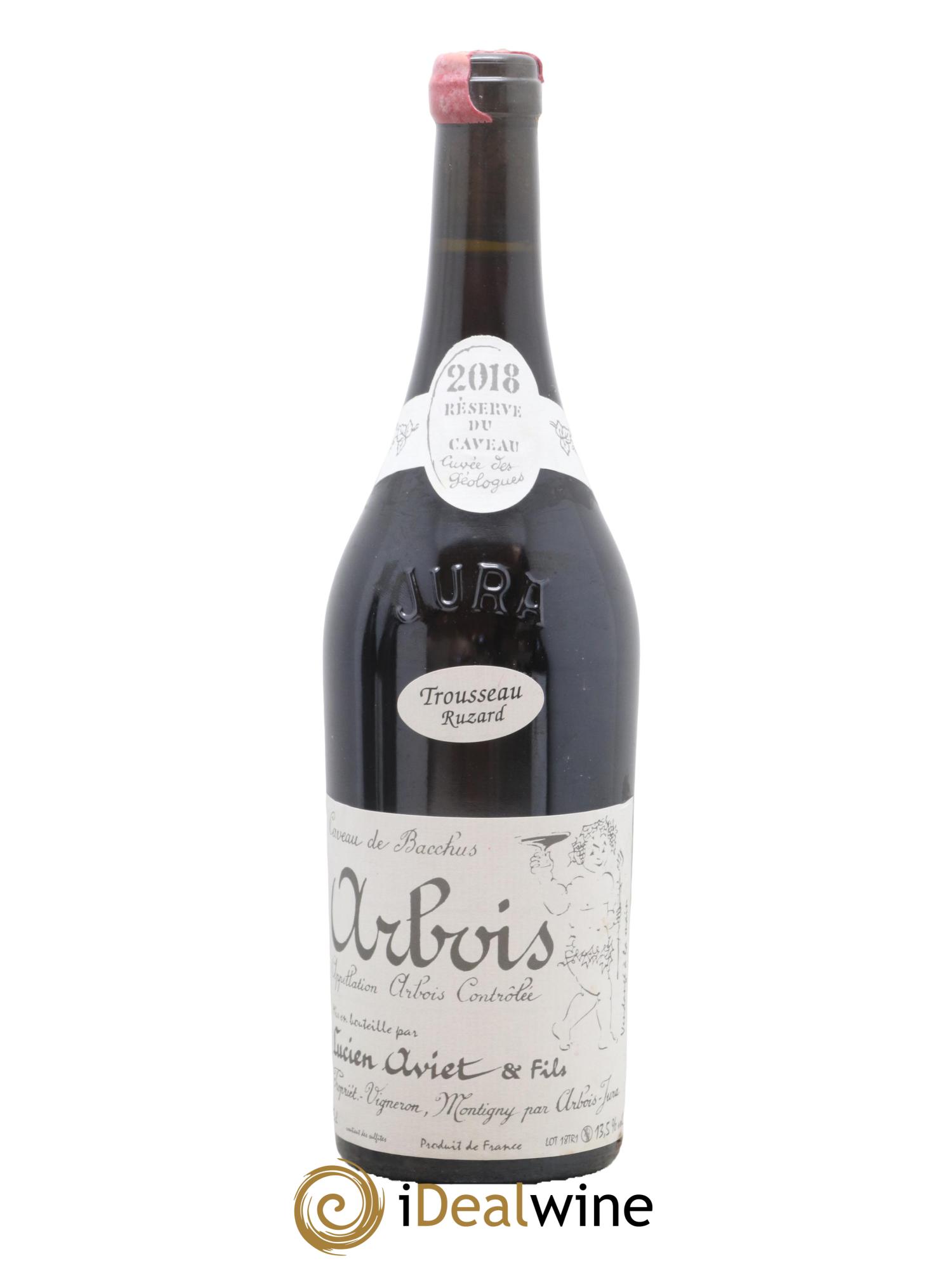 Arbois Trousseau Ruzard Cuvée des Géologues Lucien Aviet (Domaine) 2018 - Lot de 1 bouteille - 0