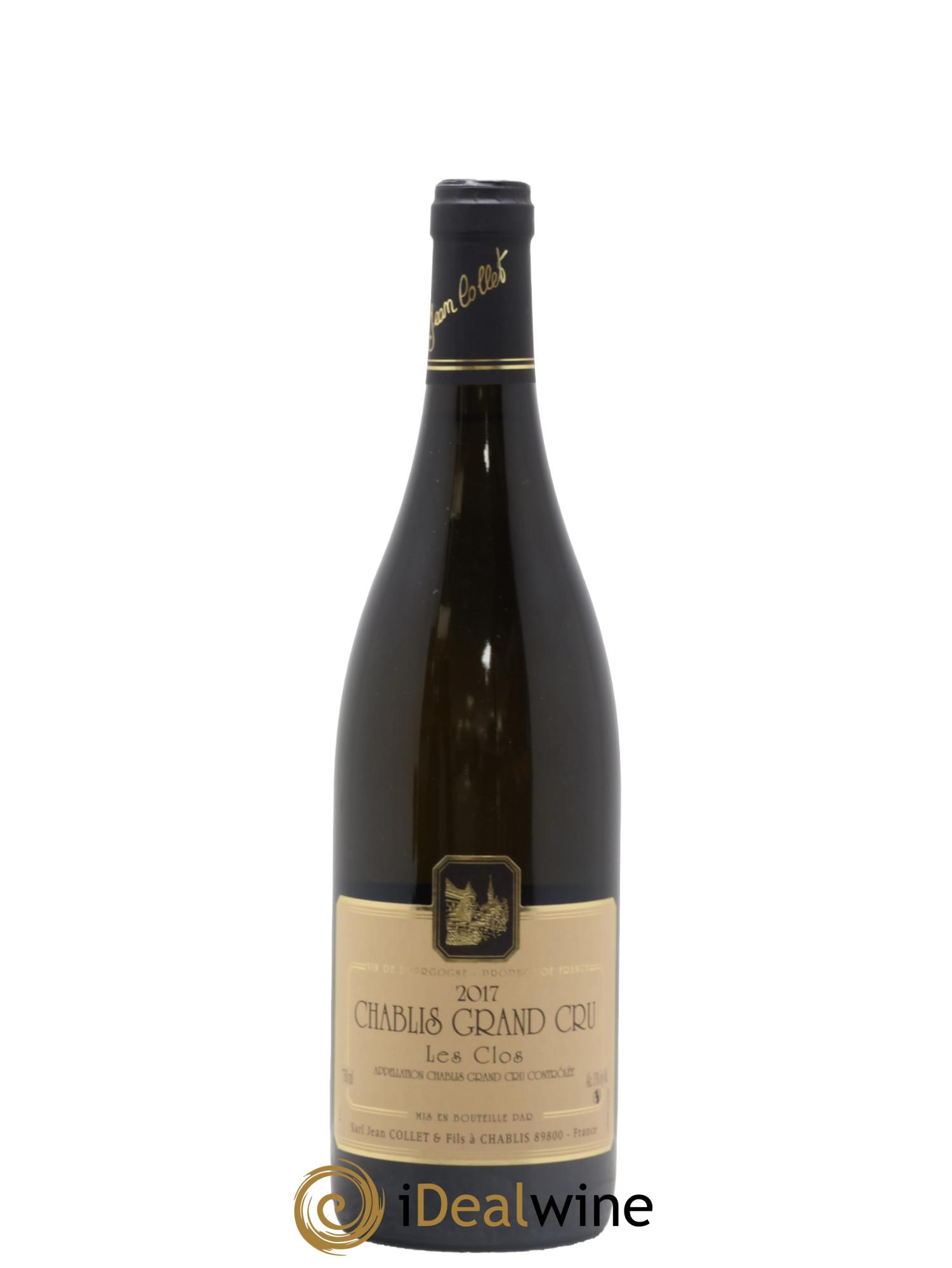 Chablis Grand Cru Les Clos Collet & Fils 2017 - Lot de 1 bouteille - 0
