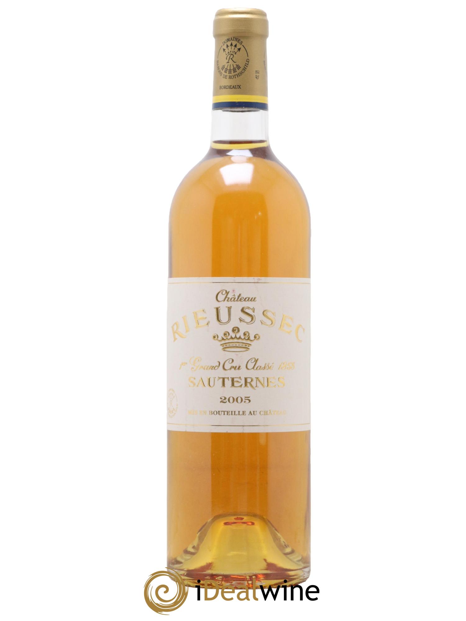 Château Rieussec 1er Grand Cru Classé 2005 - Posten von 1 Flasche - 0
