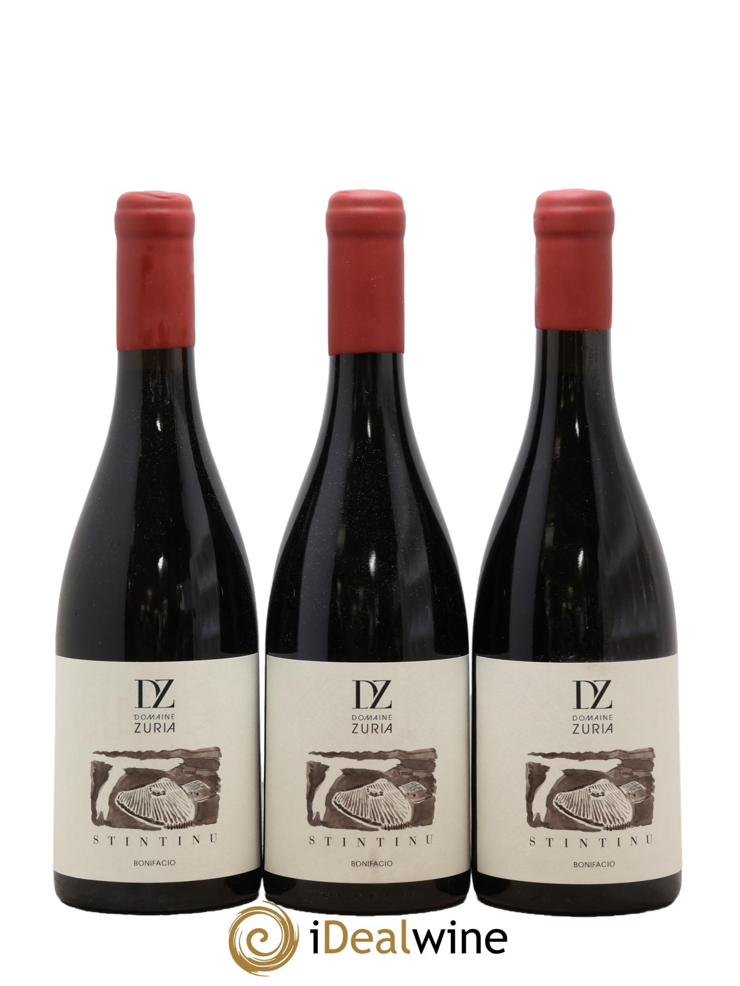 Vin de Corse Ile de Beauté Stintinu Domaine Zuria 2019 - Lotto di 3 bottiglie - 0