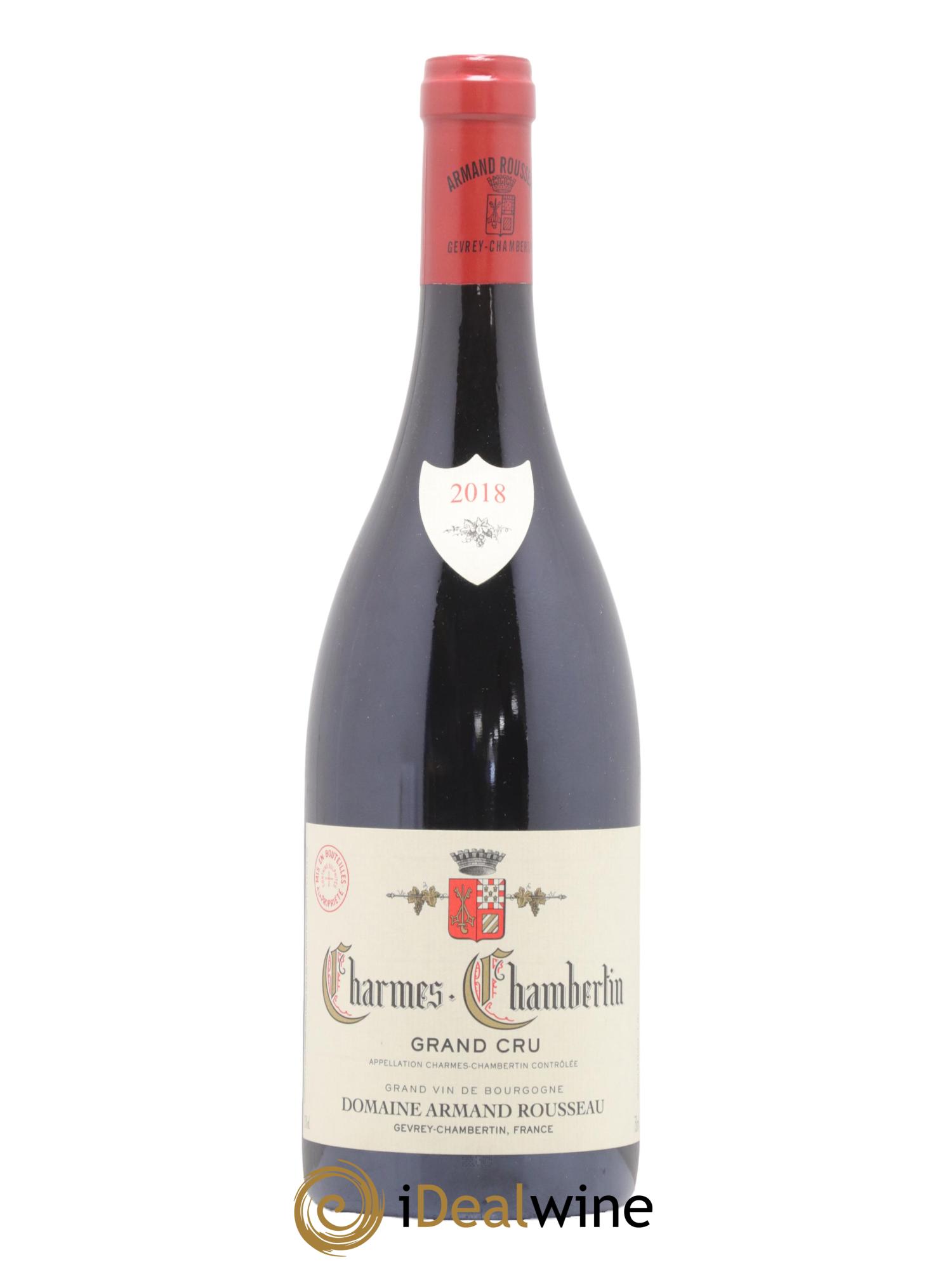 Charmes-Chambertin Grand Cru Armand Rousseau (Domaine) 2018 - Lot de 1 bouteille - 0