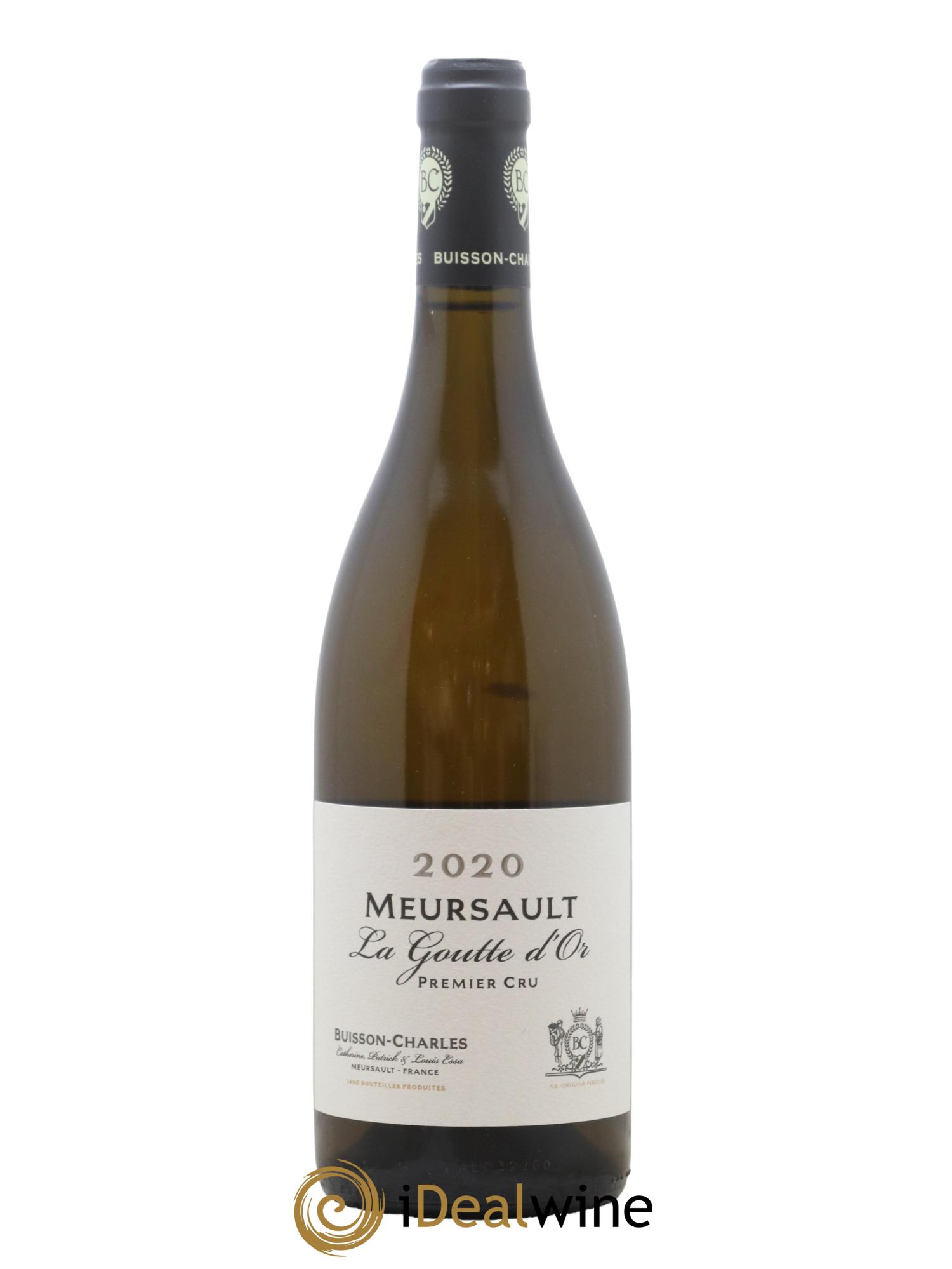 Meursault 1er Cru Goutte d'Or Buisson-Charles (Domaine) 2020 - Lotto di 1 bottiglia - 0