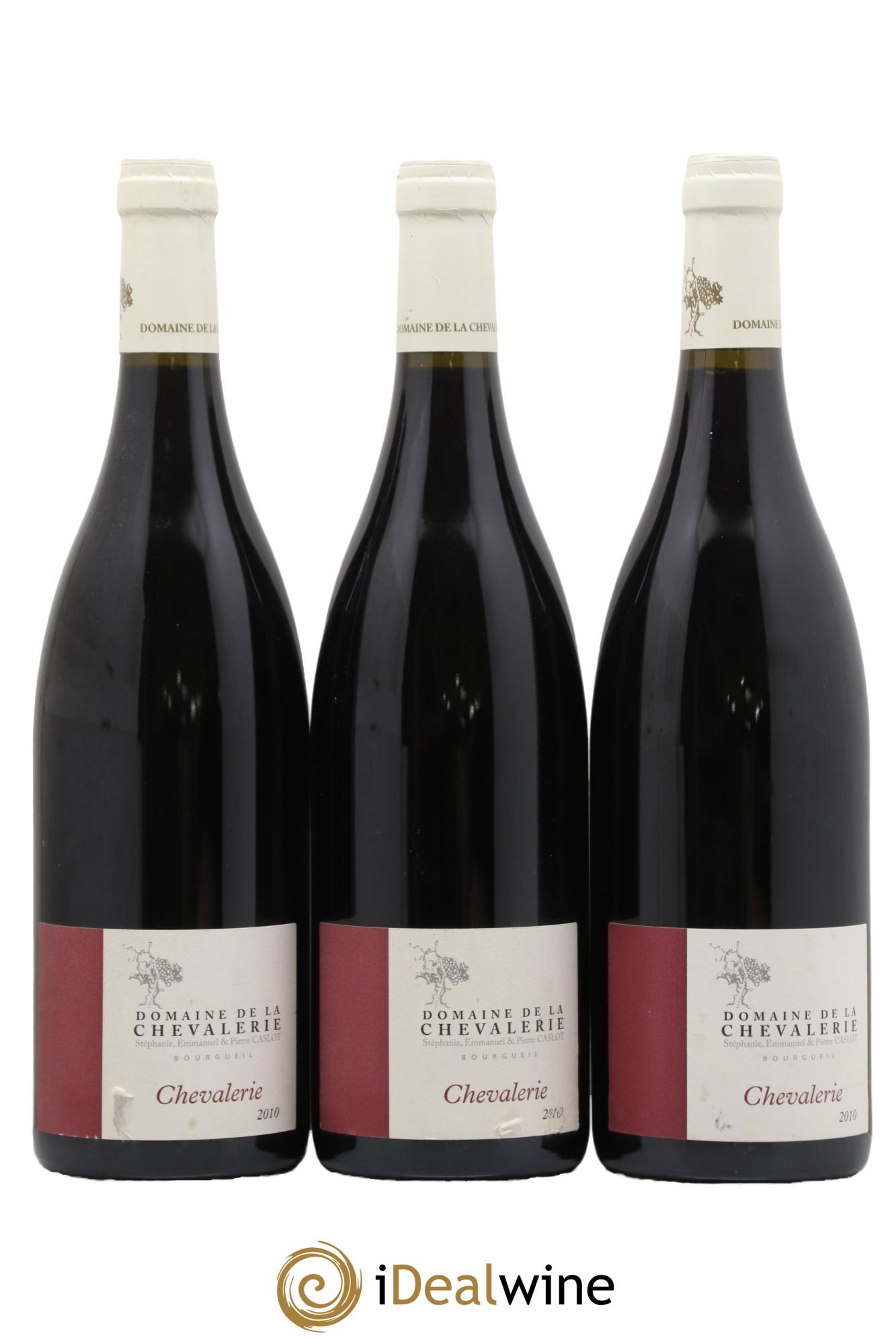 Bourgueil Chevalerie Domaine de la Chevalerie 2010 - Lot de 3 bouteilles - 0