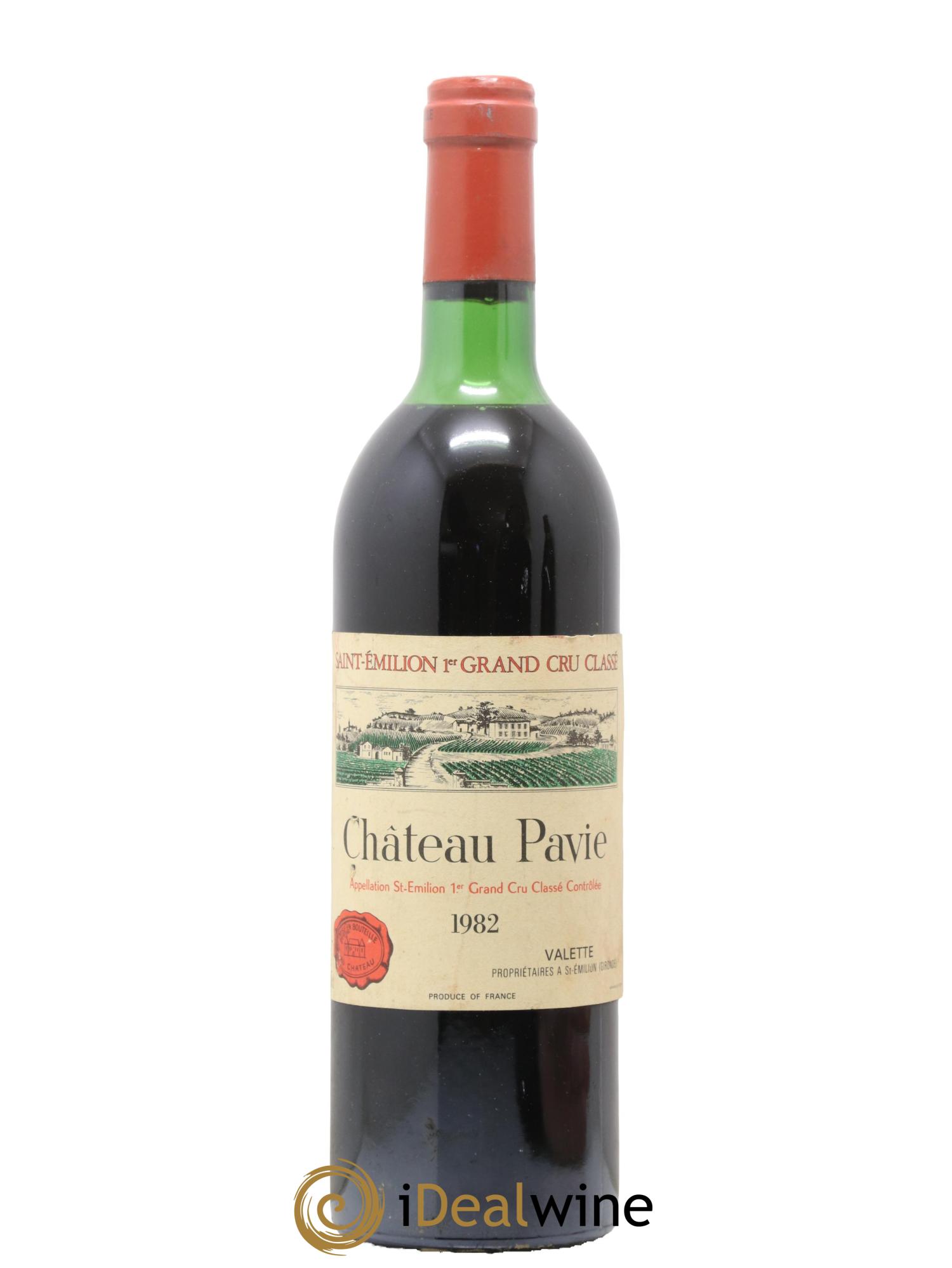 Château Pavie 1er Grand Cru Classé A 1982 - Lot de 1 bouteille - 0