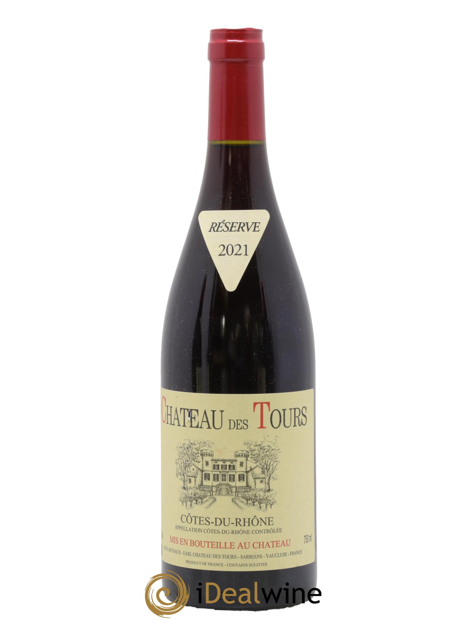 Côtes-du-Rhône Château des Tours Emmanuel Reynaud 2021 - Lot of 1 bottle - 0