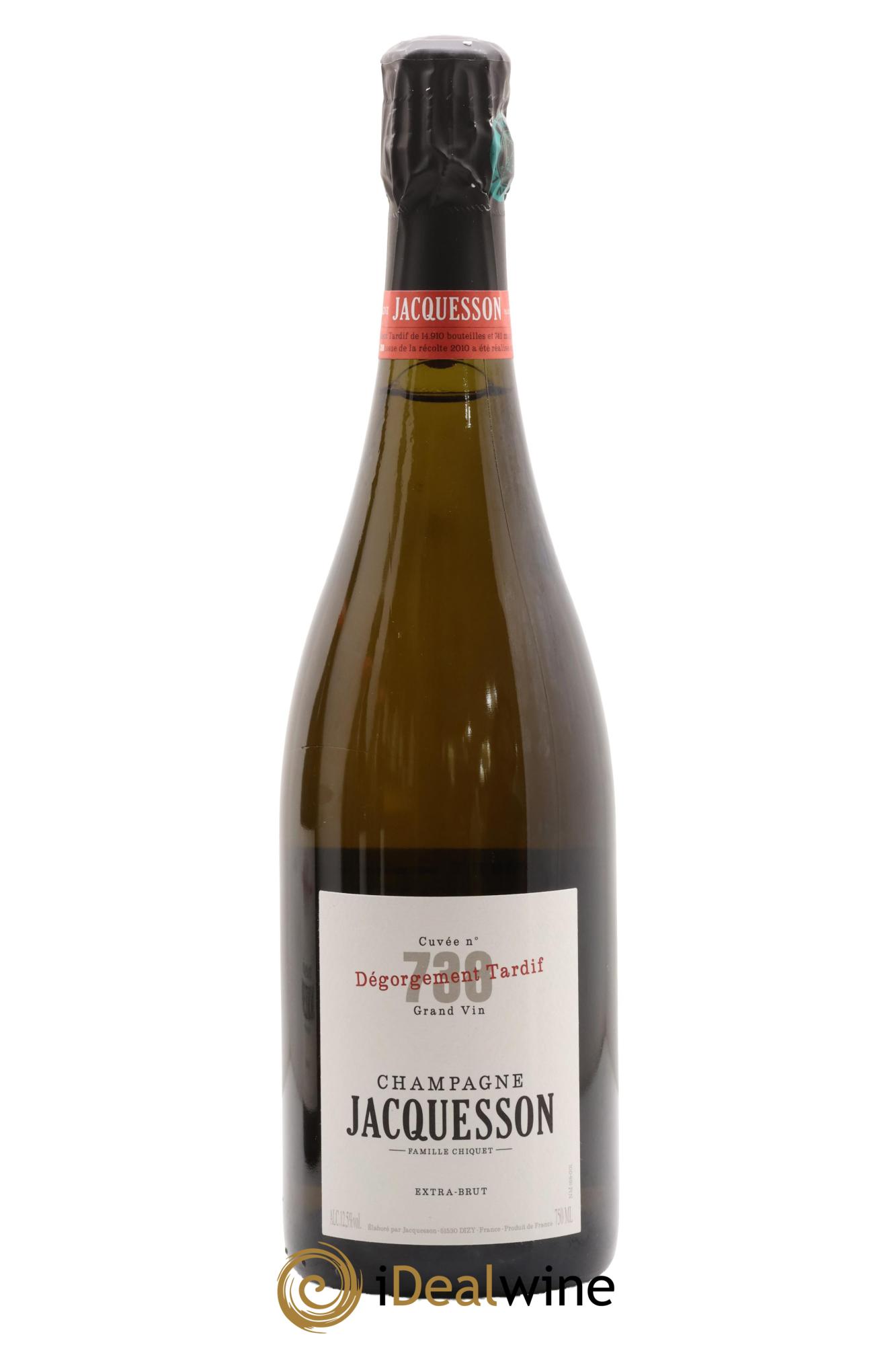 Cuvée 738 Dégorgement Tardif Extra-Brut Jacquesson - Posten von 1 Flasche - 0