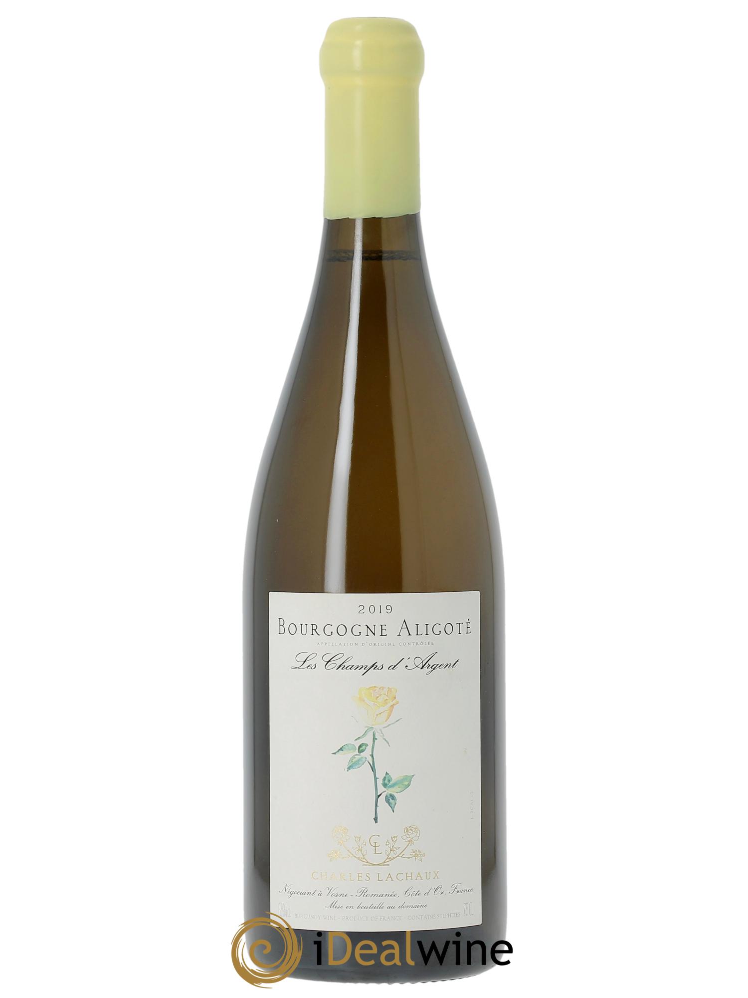 Bourgogne Aligoté Les Champs d'Argent Charles Lachaux 2019 - Lot de 1 bouteille - 0