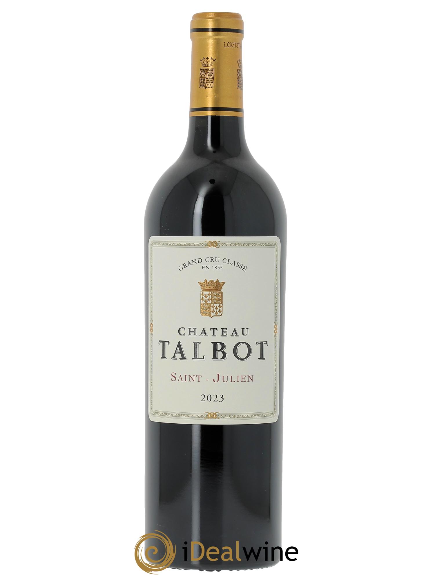 Château Talbot 4ème Grand Cru Classé (CBO à partir de 6 bts) 2023 - Lot de 1 bouteille - 0