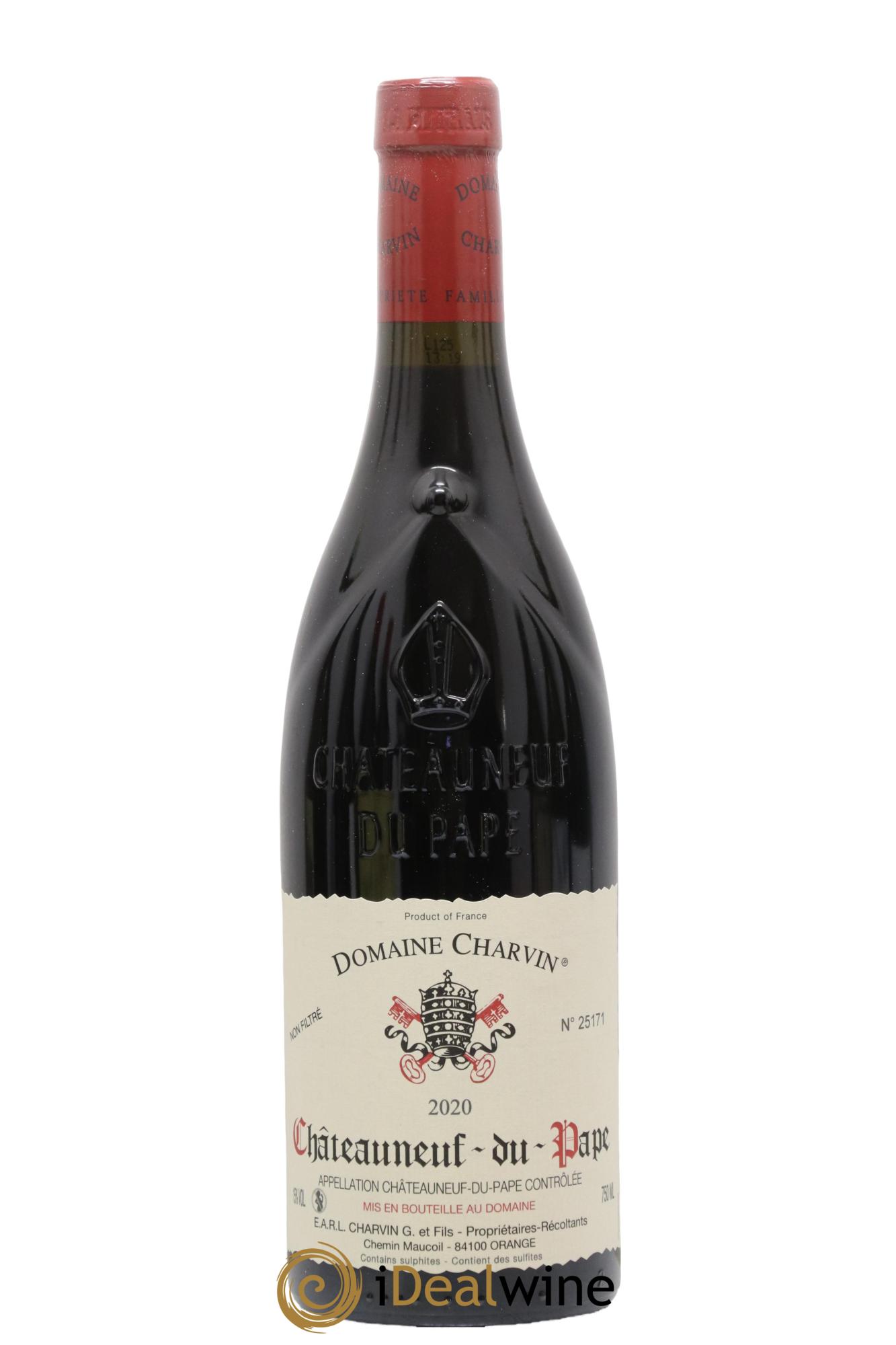 Châteauneuf-du-Pape Charvin (Domaine) 2020 - Lot de 1 bouteille - 0