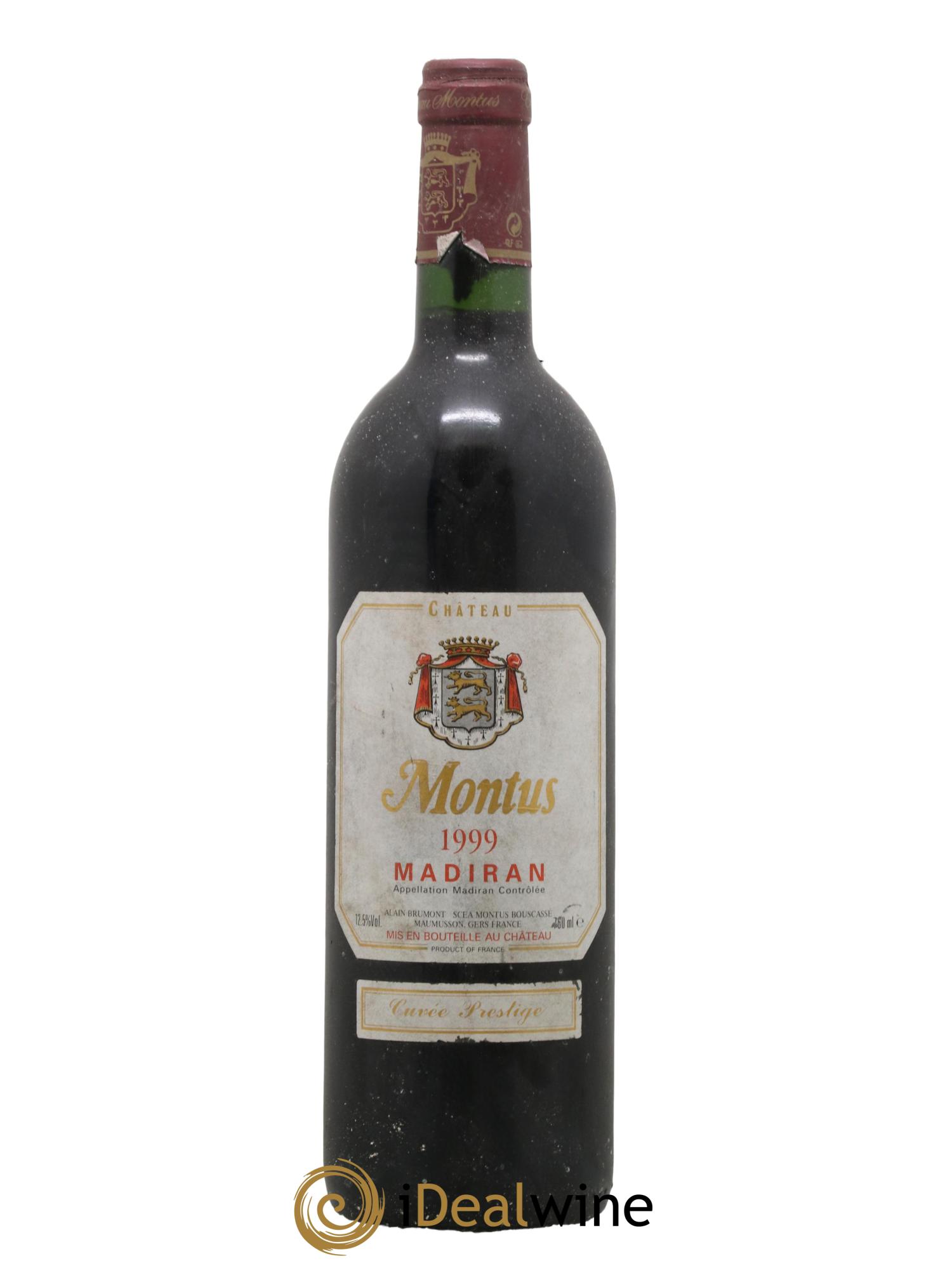 Madiran Château Montus-Prestige Alain Brumont 1999 - Posten von 1 Flasche - 0