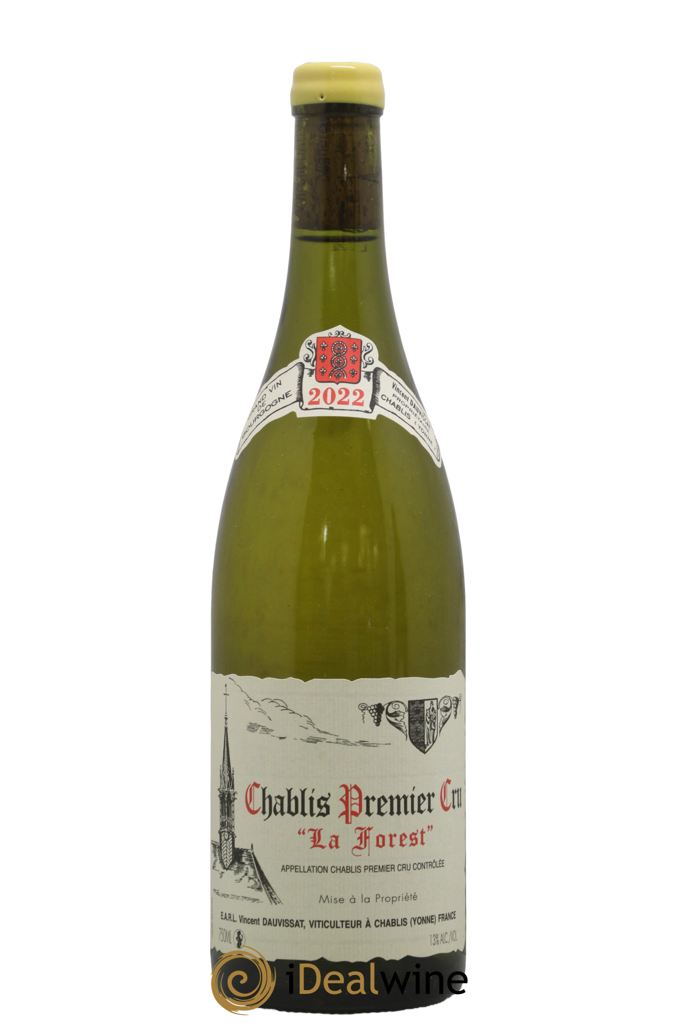 Chablis 1er Cru La Forest Vincent Dauvissat (Domaine) 2022 - Lot of 1 bottle - 0